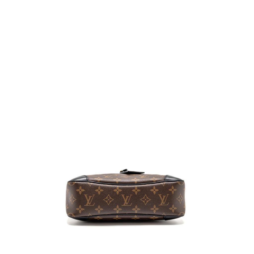 LOUIS VUITTON ODEON PM BAG MONOGRAM CANVAS BLACK GHW