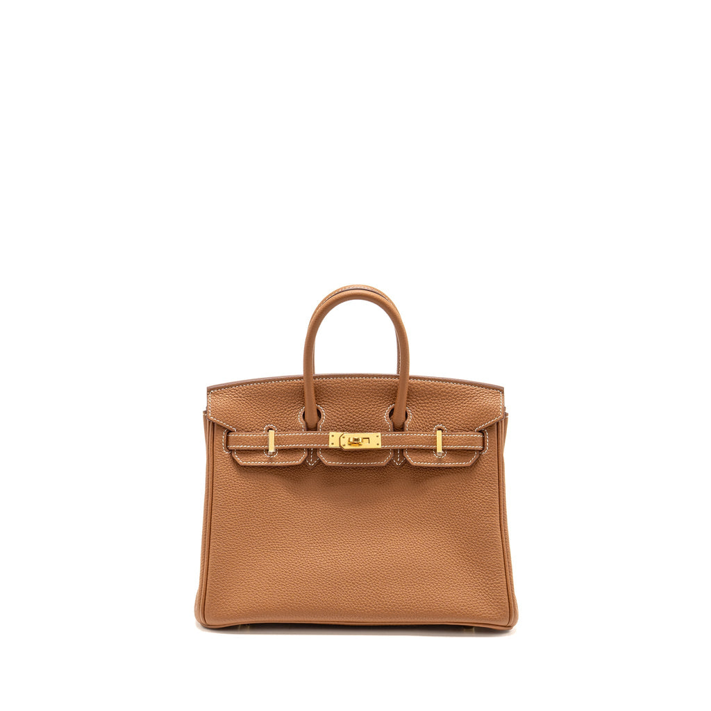 HERMES BIRKIN25 TOGO GOLD GHW