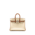 HERMES BIRKIN 25 SPECIAL ORDER SWIFT CRAIE / GOLD BRUSHED SHW