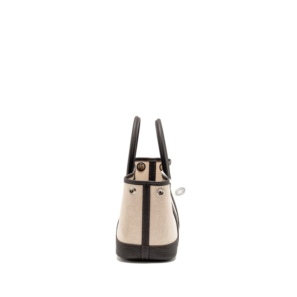 HERMES NEO GARDEN PARTY 23 CANVAS / NEGONDA ECRU-BEIGE/BAI-BRUN SHW