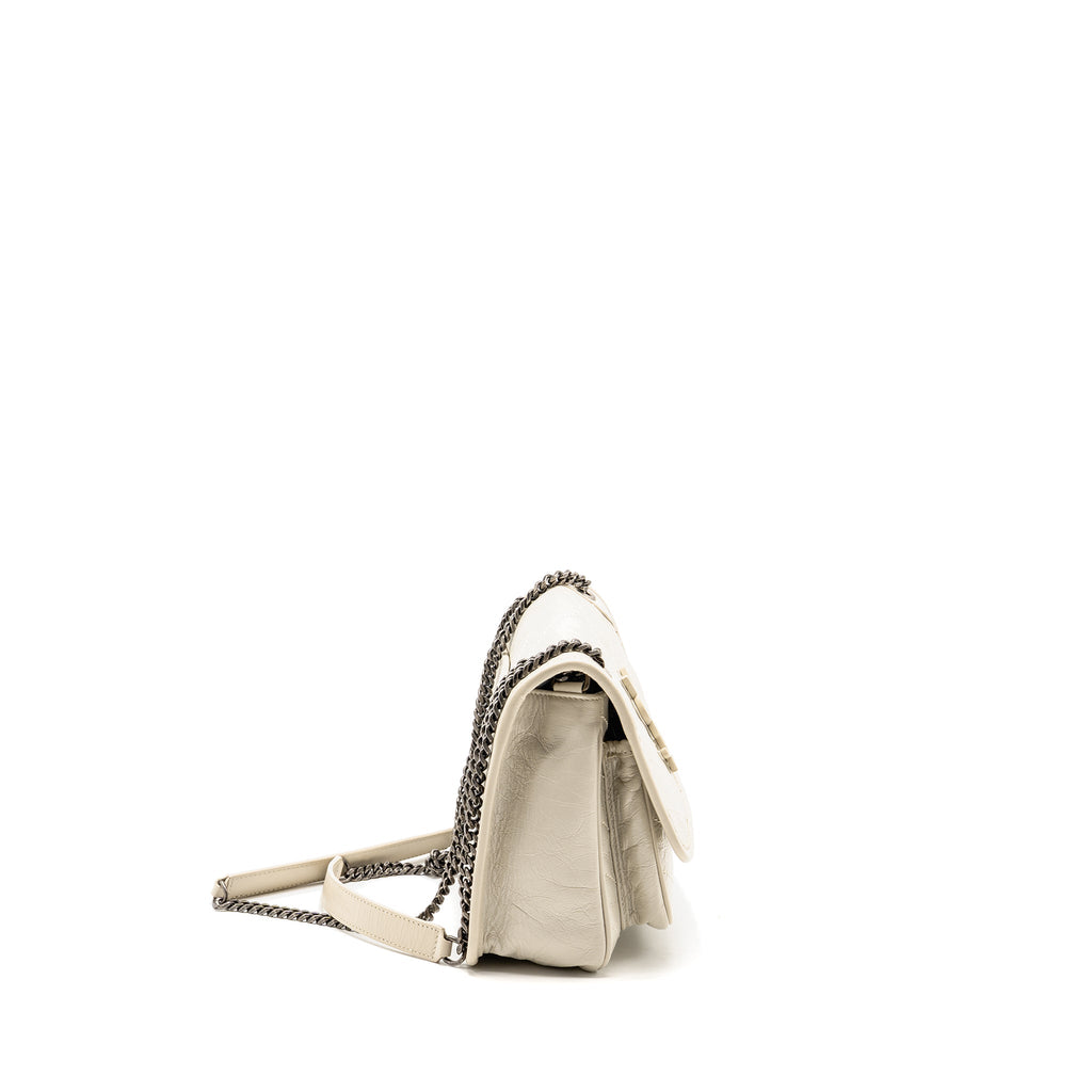 SAINT LAURENT / YSL NIKI BABY CALFSKIN CREAM SHW