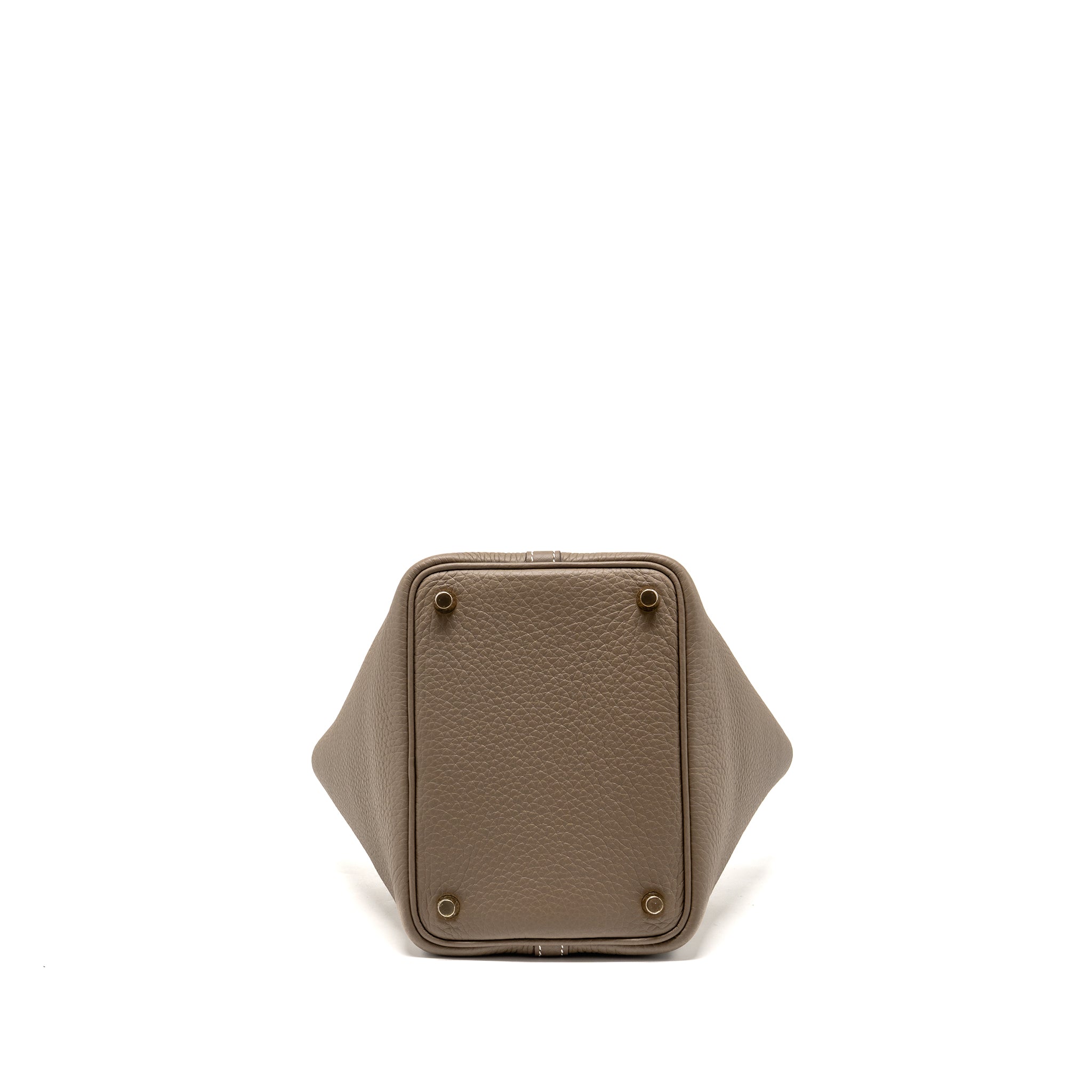 HERMES PICOTIN 18 LOCK BAG CLEMENCE ETOUPE GHW