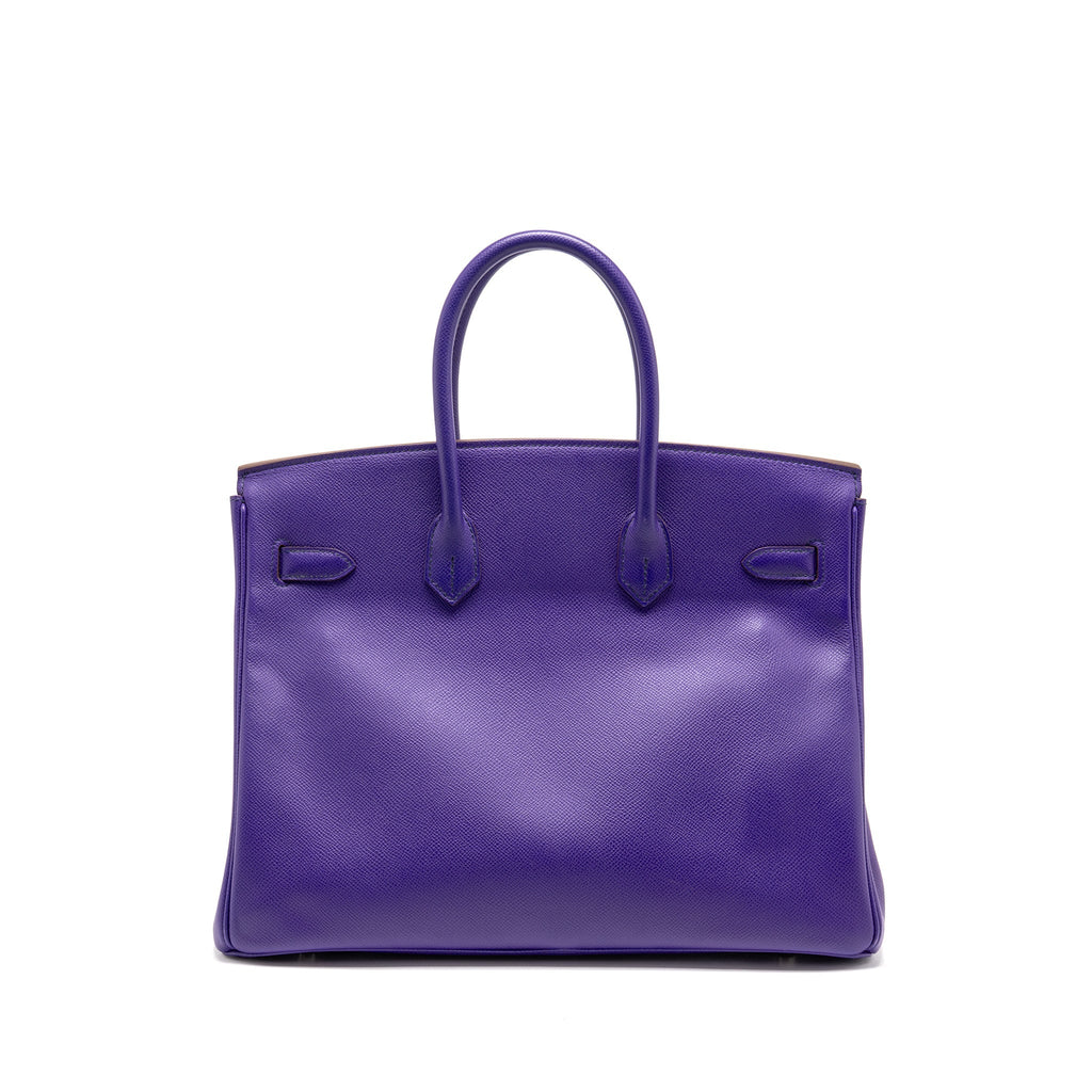 HERMES BIRKIN 35 EPSOM CROCUS SHW