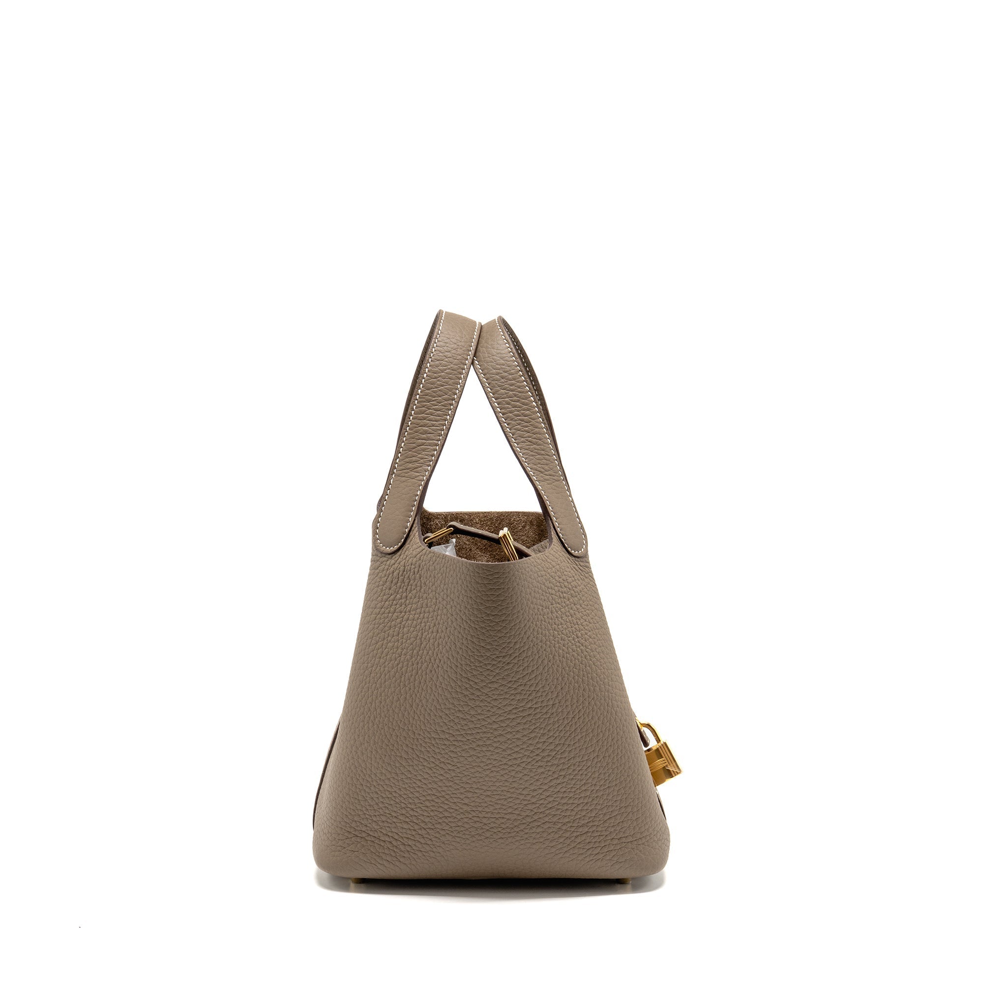HERMES PICOTIN 18 LOCK BAG CLEMENCE ETOUPE GHW