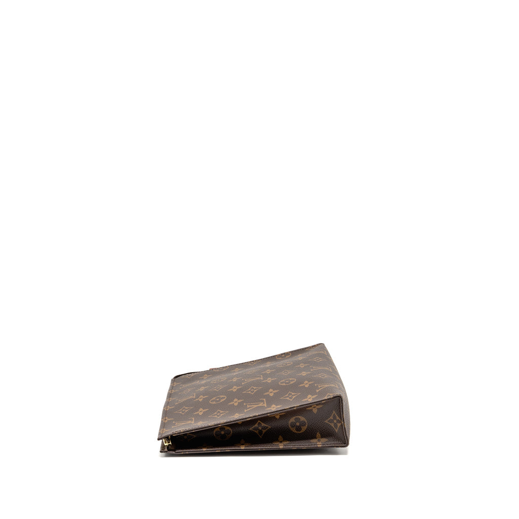 LOUIS VUITTON TOILETRY POCHETTE 26 MONOGRAM CANVAS GHW