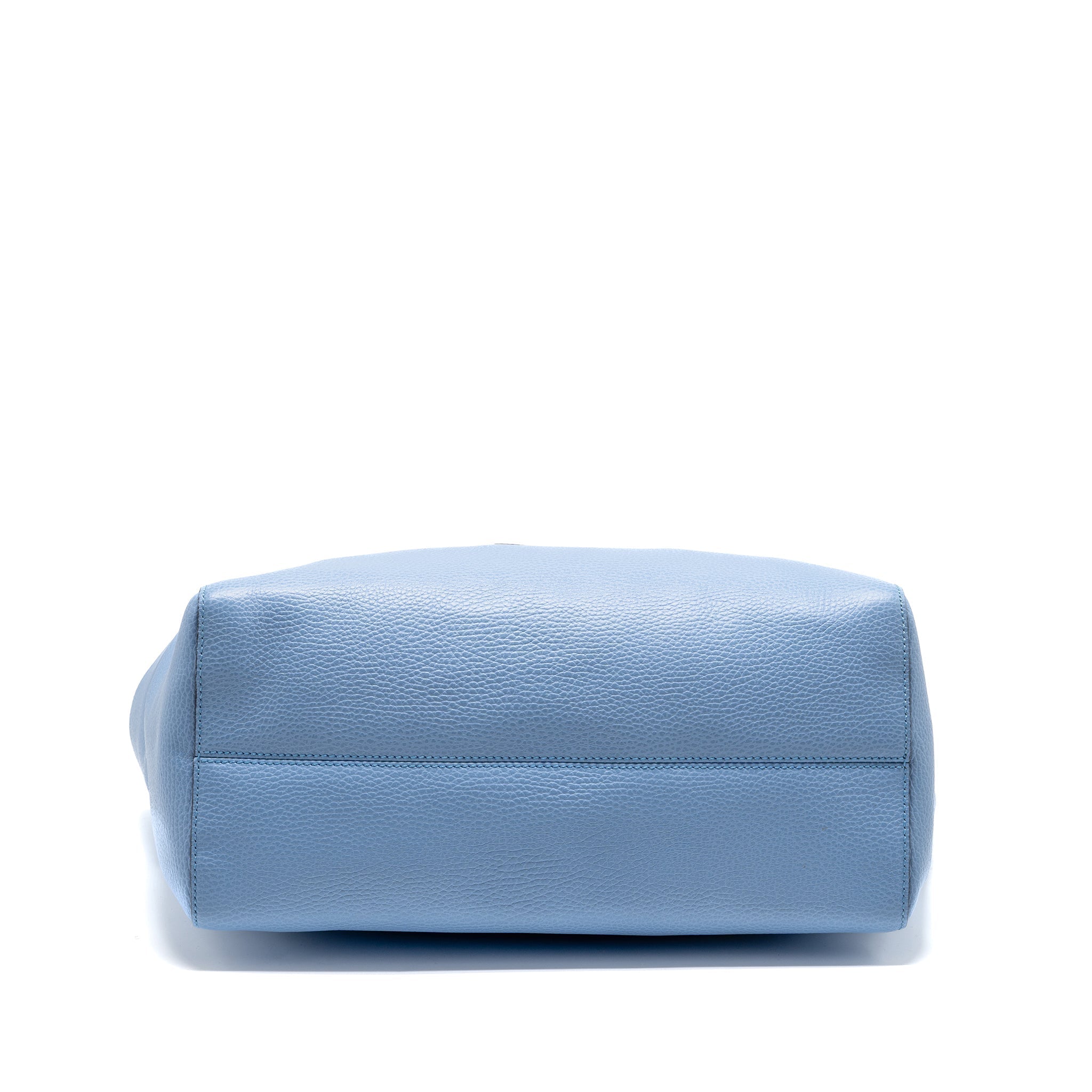 GUCCI MEDIUM SWING TOTE BAG CALFSKIN BLUE GHW