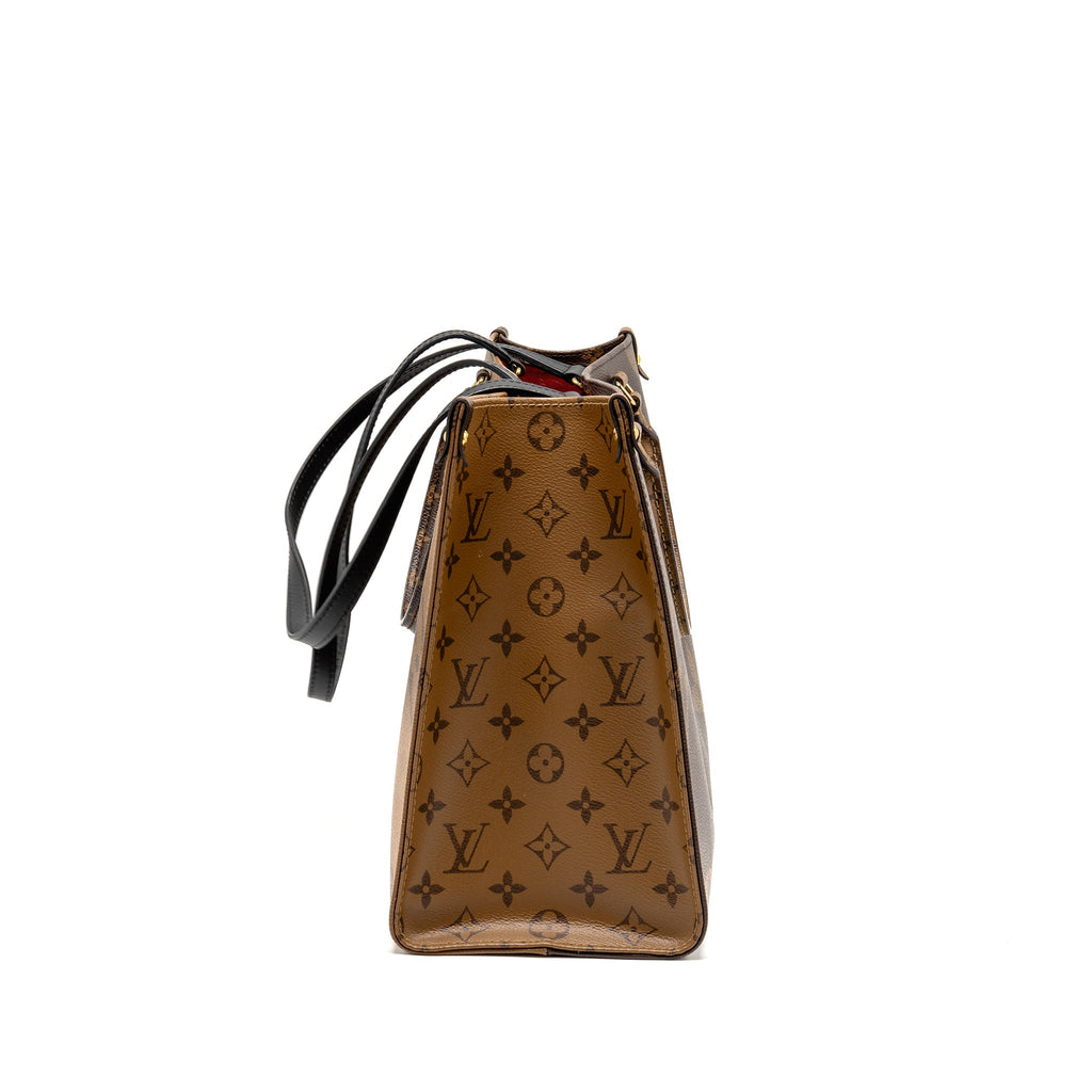 LOUIS VUITTON ONTHEGO MM MONOGRAM CANVAS GHW