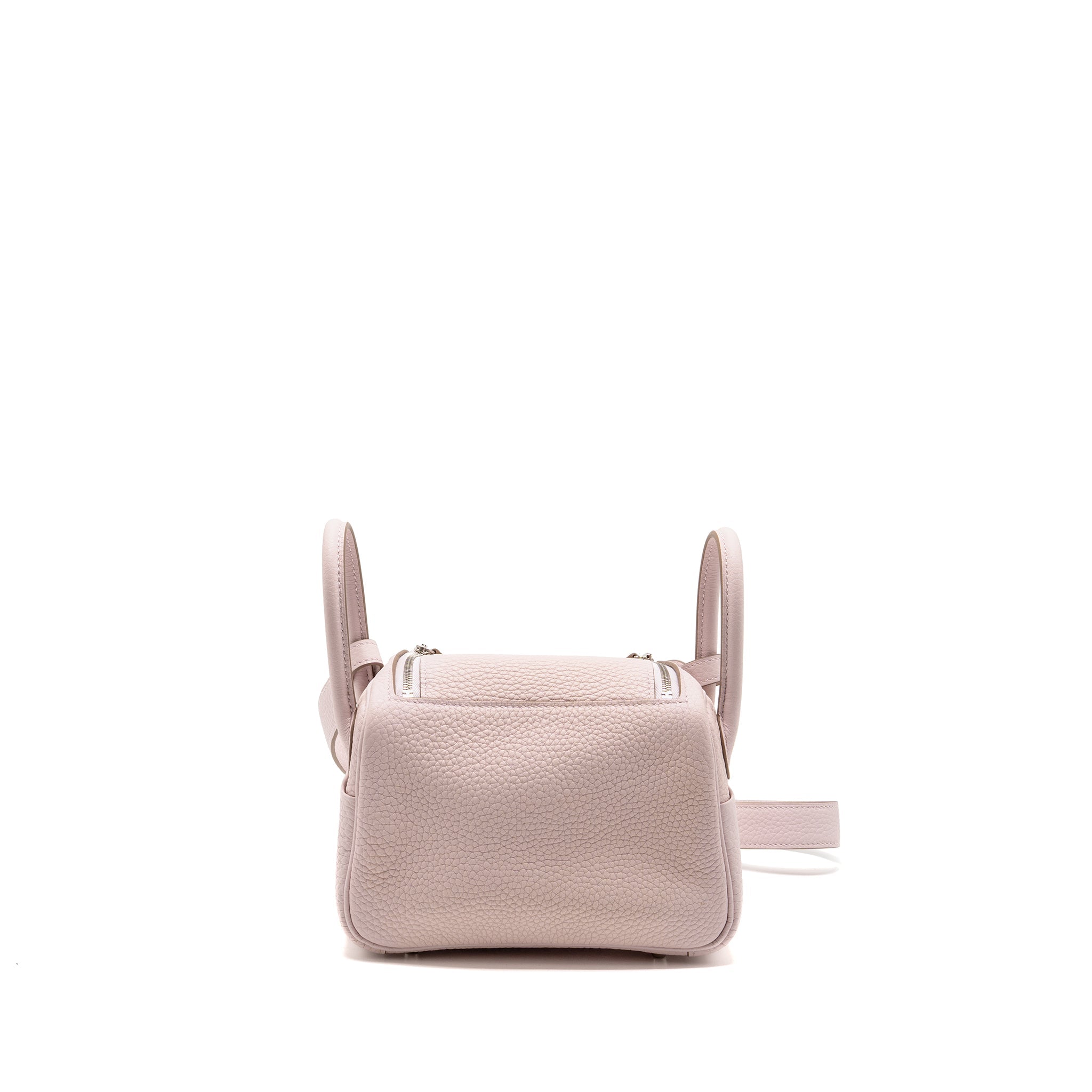 HERMES MINI LINDY CLEMENCE MAUVE PALE SHW