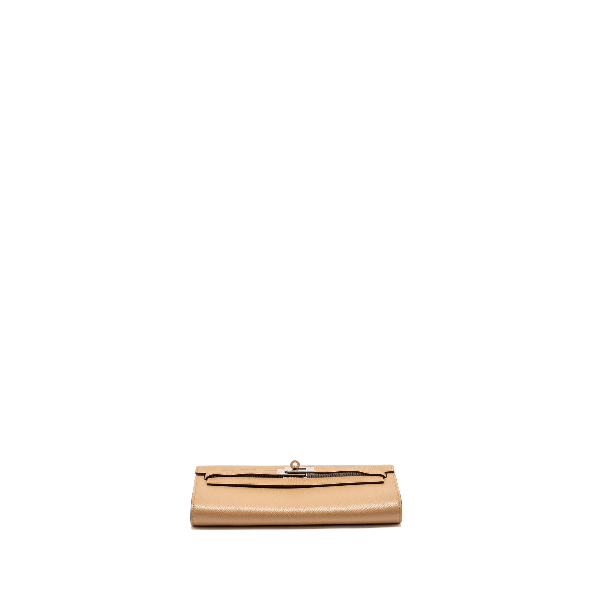 HERMES KELLY TO GO EPSOM CHAI/MAUVE SYLVESTER SHW