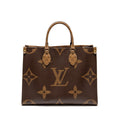 LOUIS VUITTON ONTHEGO MM MONOGRAM CANVAS GHW