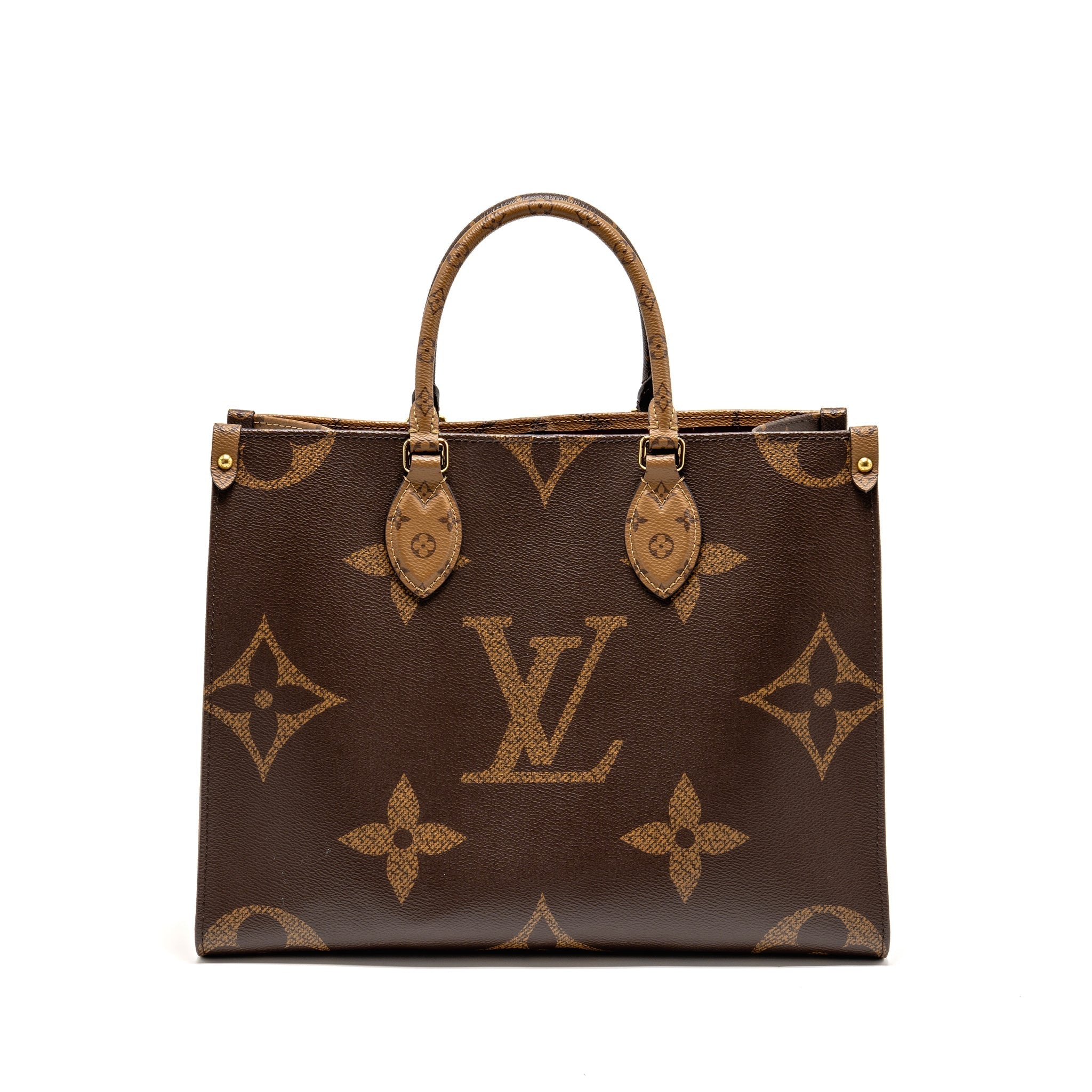 LOUIS VUITTON ONTHEGO MM MONOGRAM CANVAS GHW