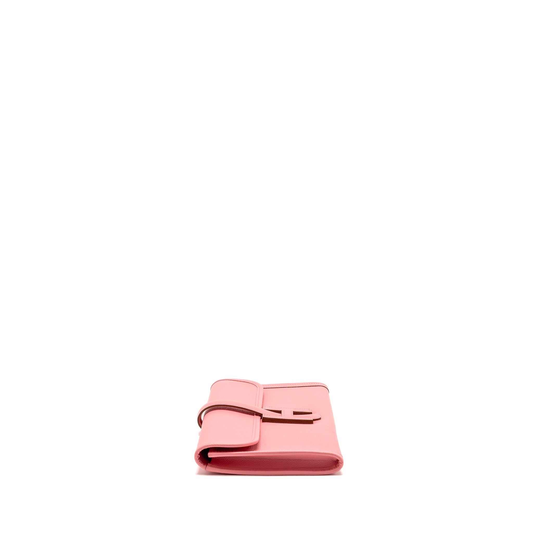 HERMES JIGE 29 CLUTCH EPSOM ROSE CONFETTI