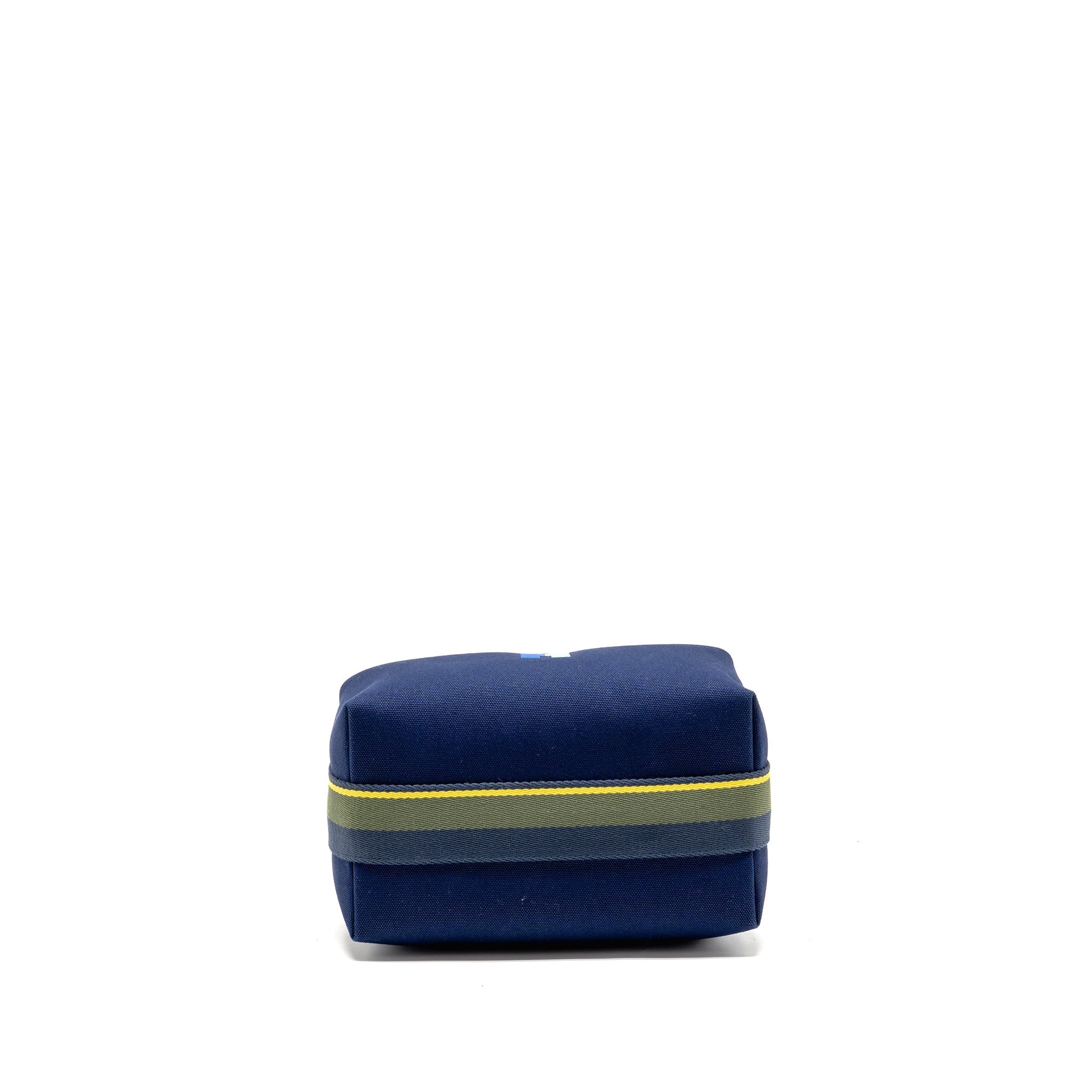 HERMES TROUSSE DE TOILETTE BRIDE A BRAC PM H PAVILLON MARINE SHW
