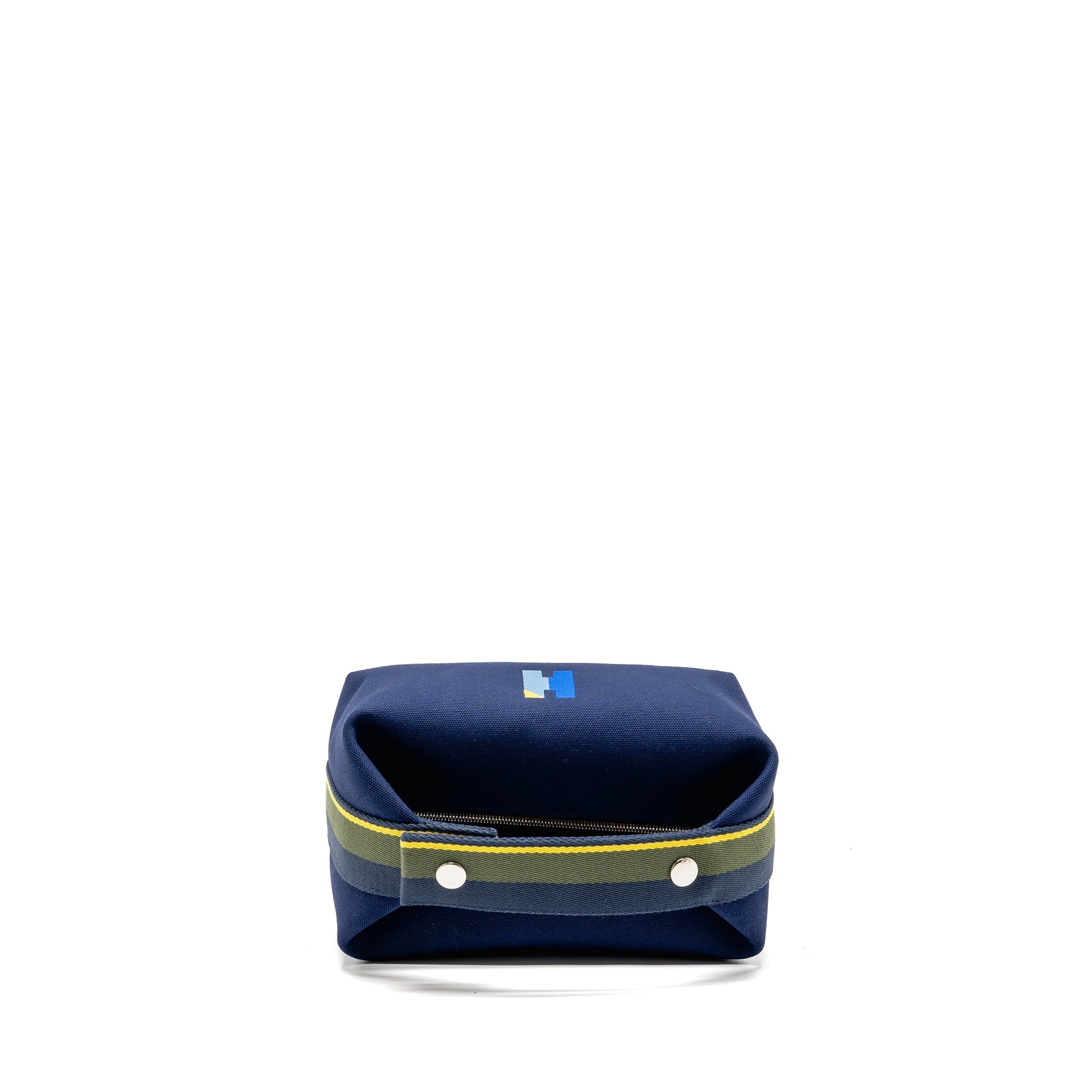 HERMES TROUSSE DE TOILETTE BRIDE A BRAC PM H PAVILLON MARINE SHW