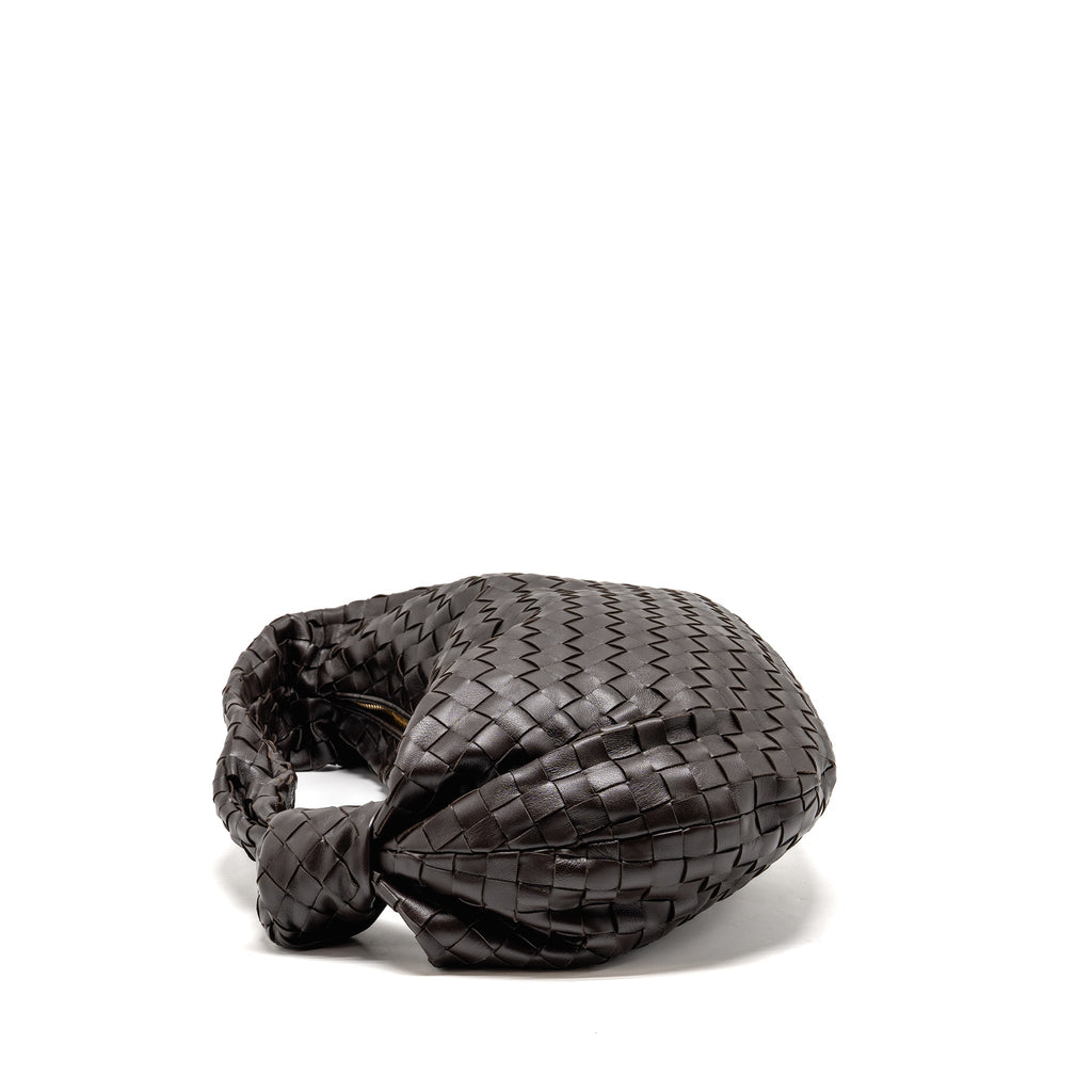 BOTTEGA VENETA CLASSIC JODIE INTRECCIATO LEATHER FONDANT GHW