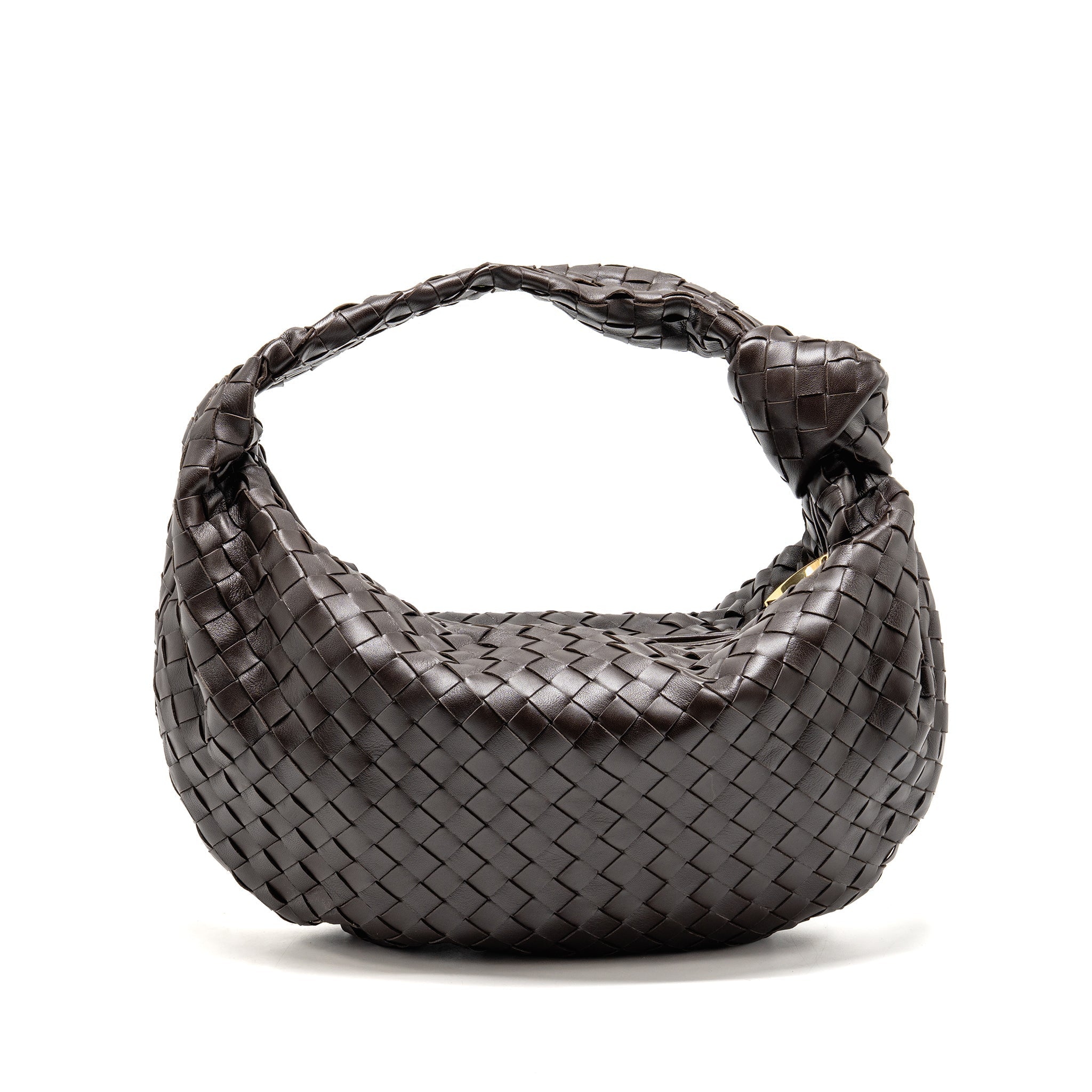BOTTEGA VENETA CLASSIC JODIE INTRECCIATO LEATHER FONDANT GHW