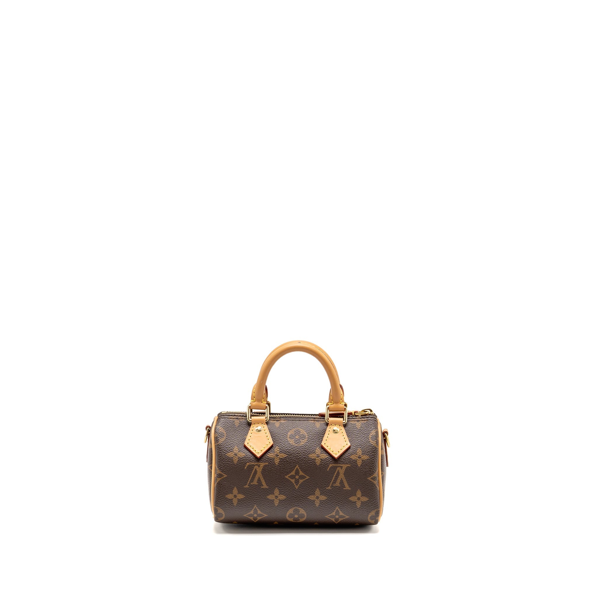LOUIS VUITTON NANO SPEEDY MONOGRAM CANVAS GHW