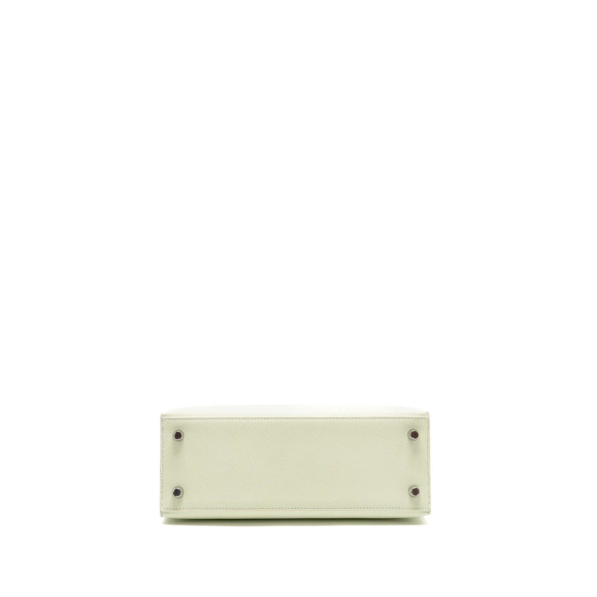 HERMES KELLY 25 EPSOM VERT FIZZ SHW
