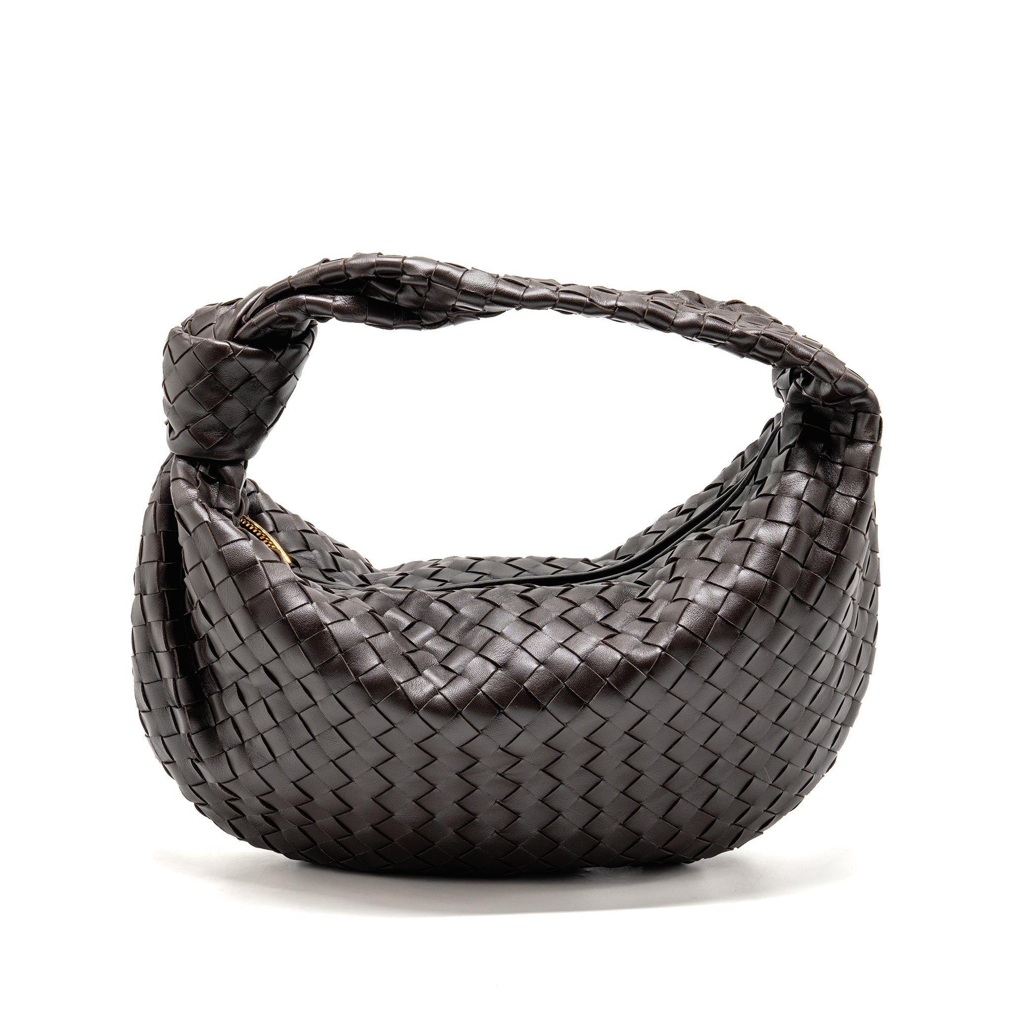 BOTTEGA VENETA CLASSIC JODIE INTRECCIATO LEATHER FONDANT GHW