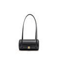CHANEL 26P PREPPY BOWLING SHOULDER BAG CAVIAR BLACK GHW (MICROCHIP)