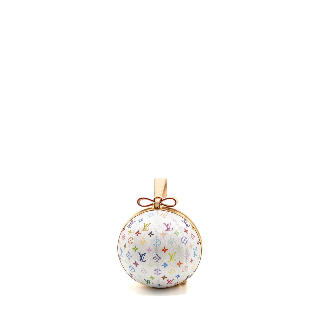 LOUIS VUITTON TAKASHI MURAKAMI KORO KORO CLUTCH MONOGRAM CANVAS WHITE/MULTICOLOUR GHW