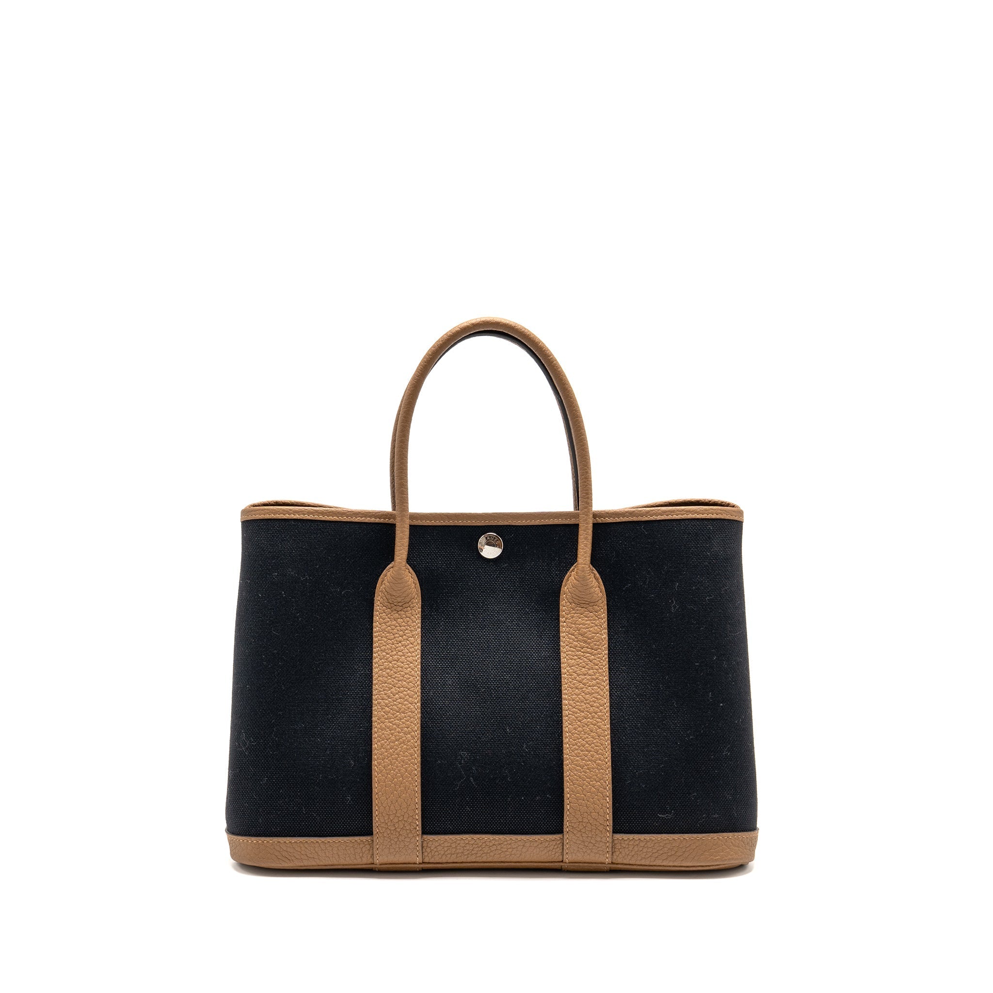 HERMES GARDEN PARTY 30 CANVAS/NEGONDA BLACK/ALEZAN SHW