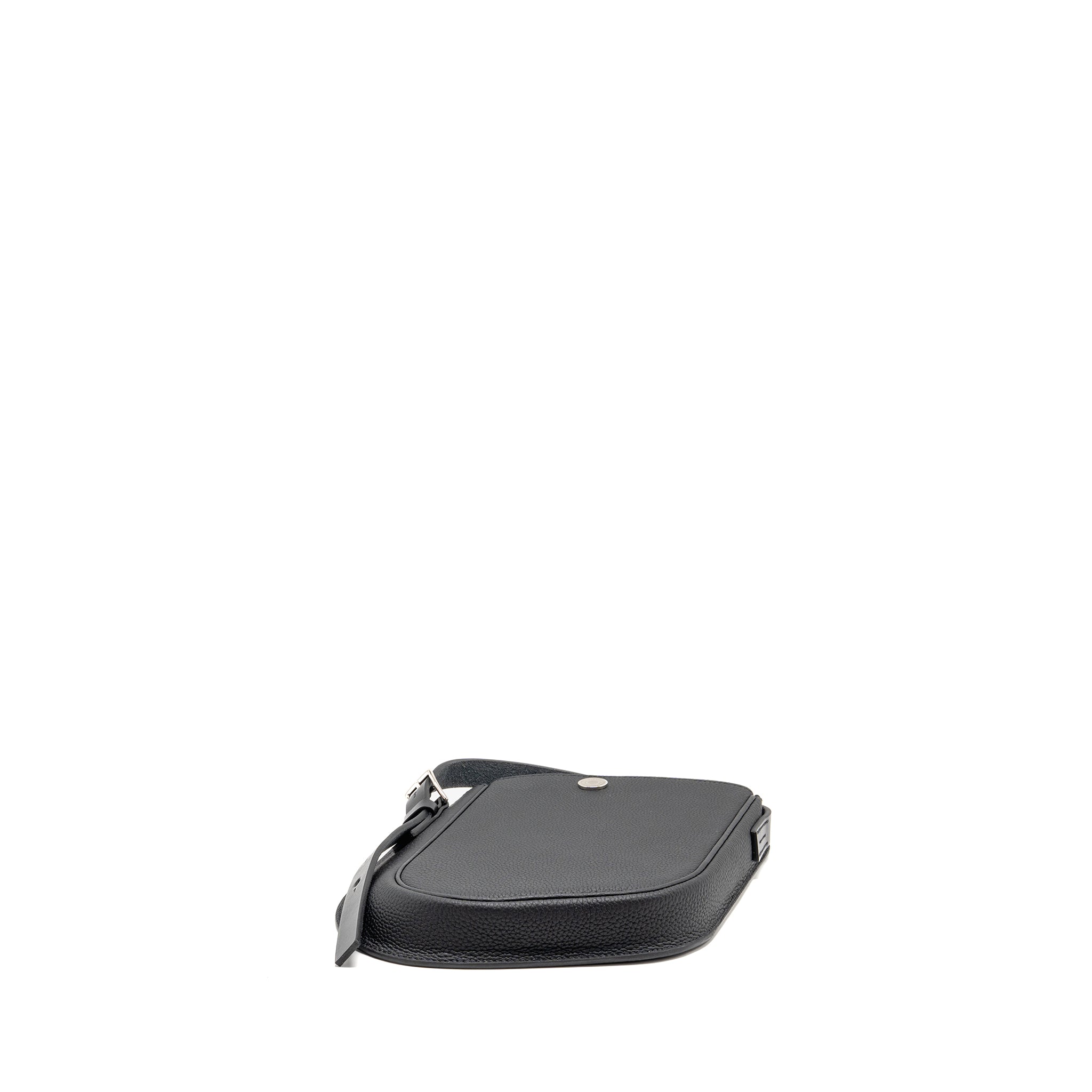 HERMES PERSPECTIVE CAVALIERE 21 BAG TOGO/VACHE HUNTER BLACK SHW