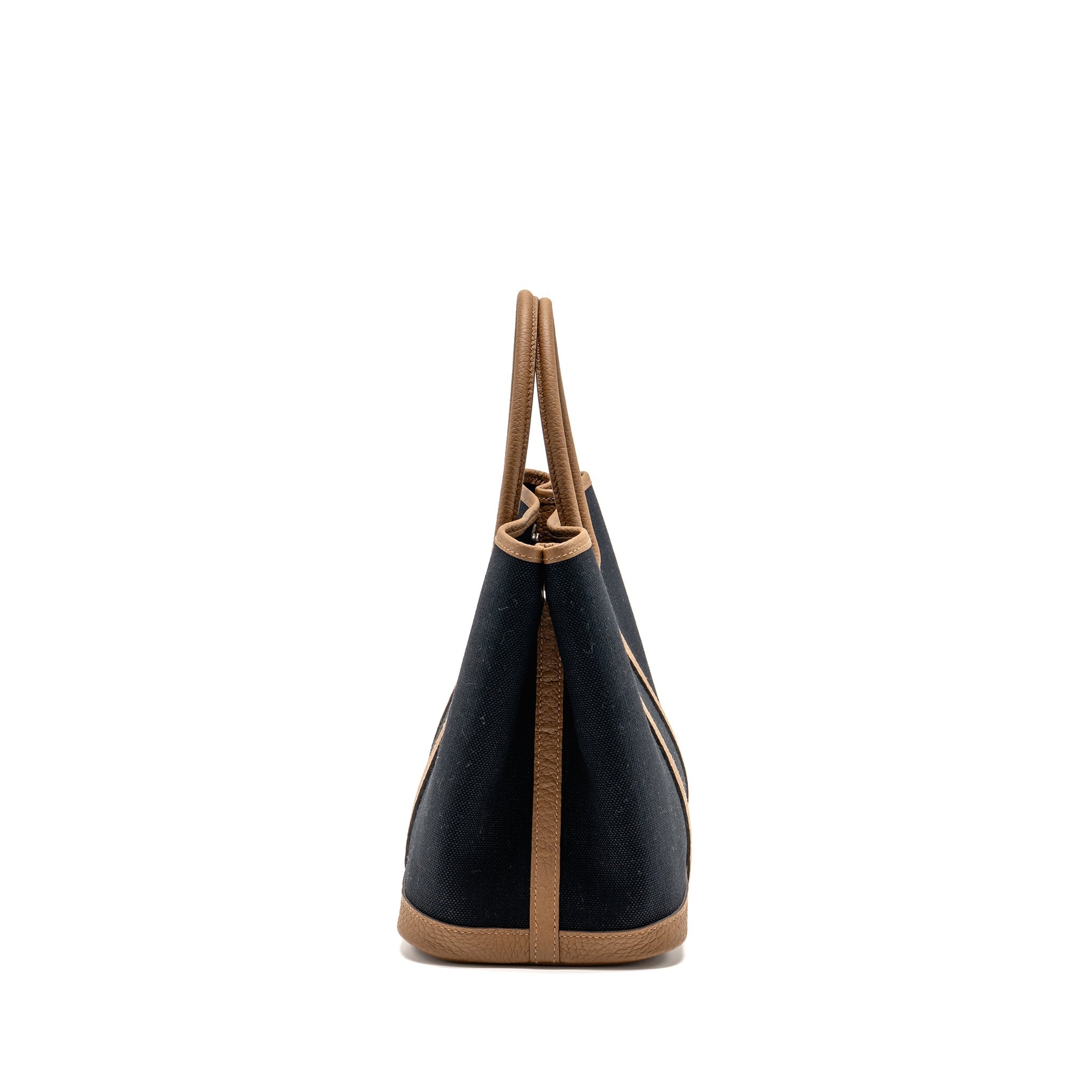HERMES GARDEN PARTY 30 CANVAS/NEGONDA BLACK/ALEZAN SHW