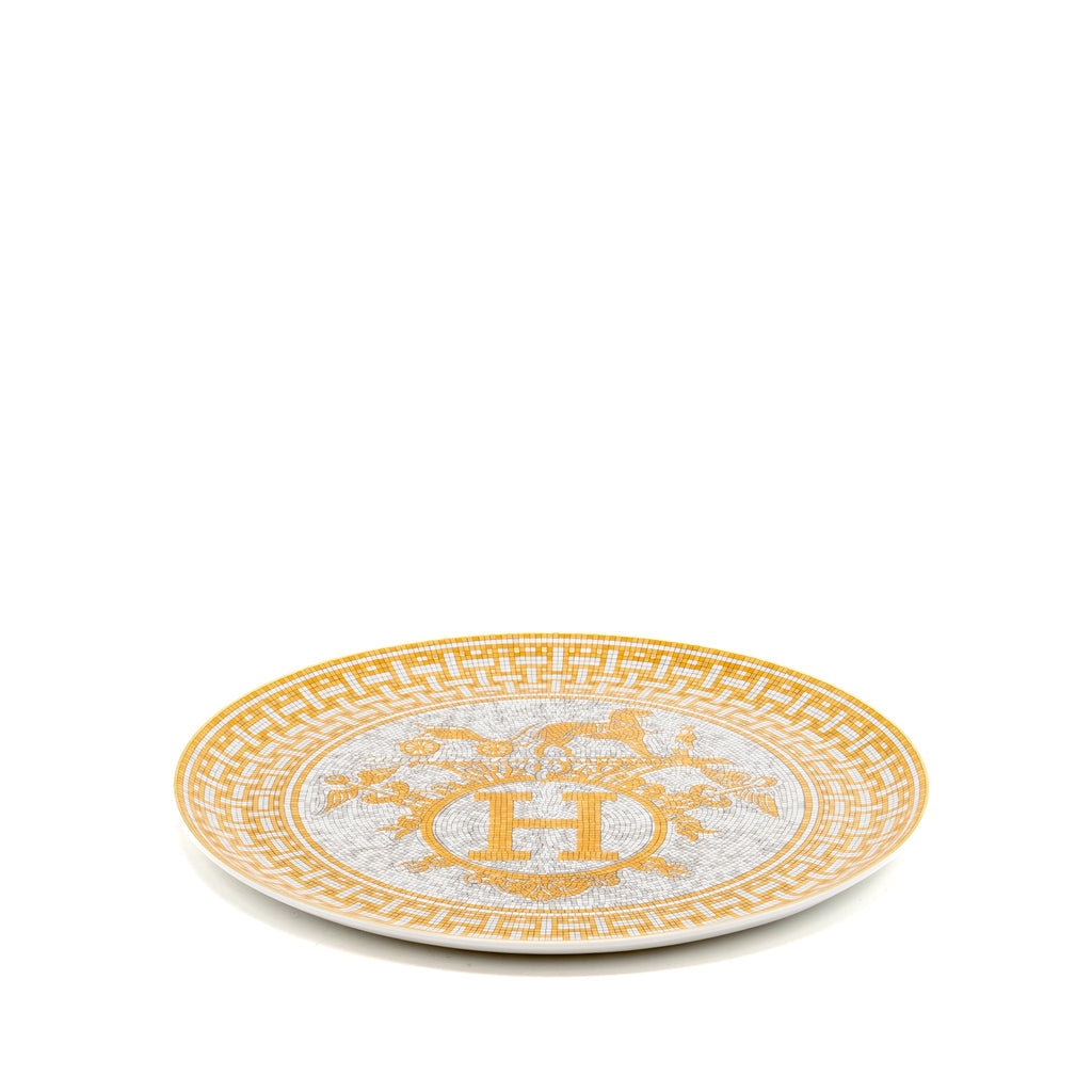 HERMES MOSAIQUE AU 24 GOLD TART PLATTER