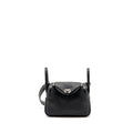 HERMES MINI LINDY CLEMENCE BLACK SHW