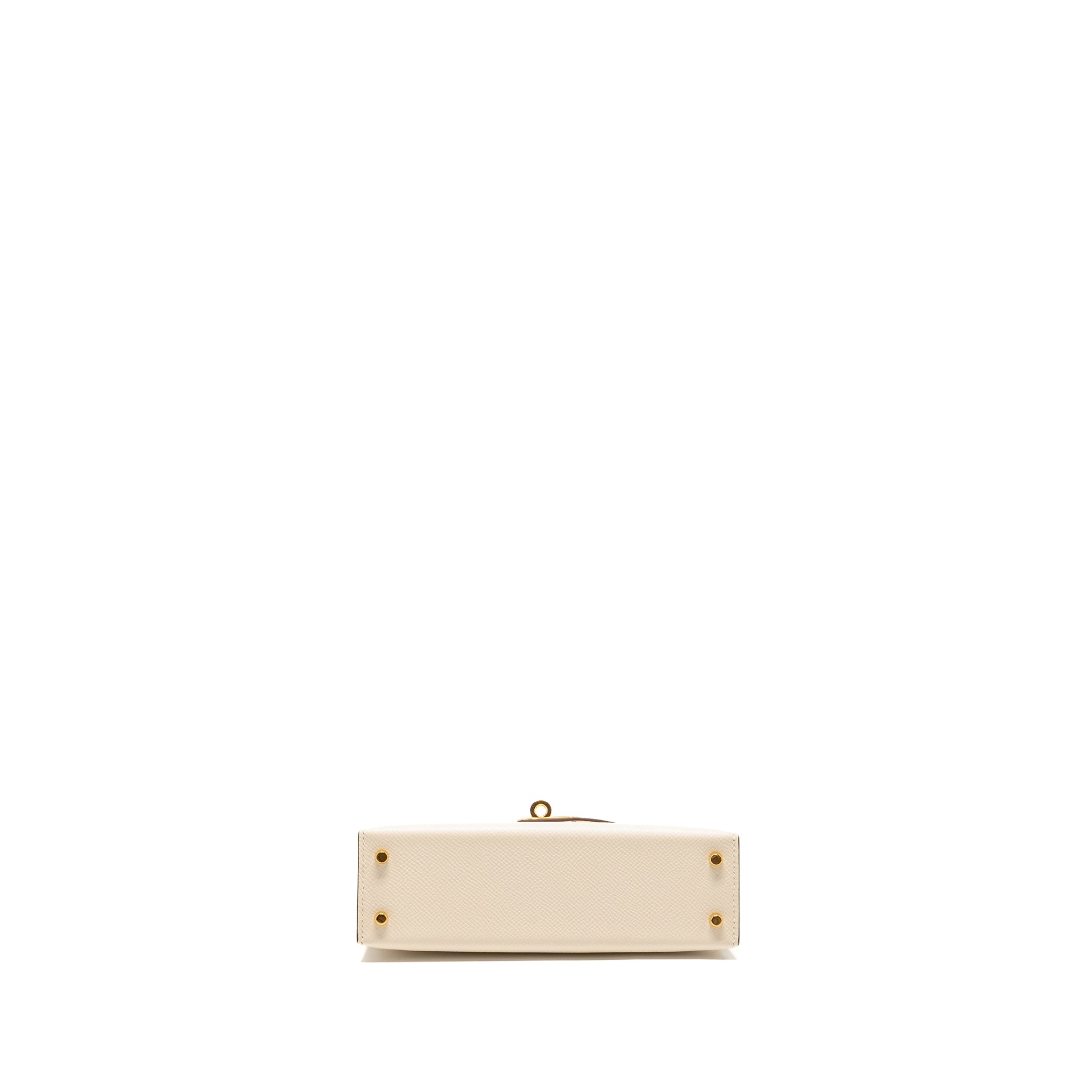 HERMES MINI KELLY II EPSOM NATA GHW