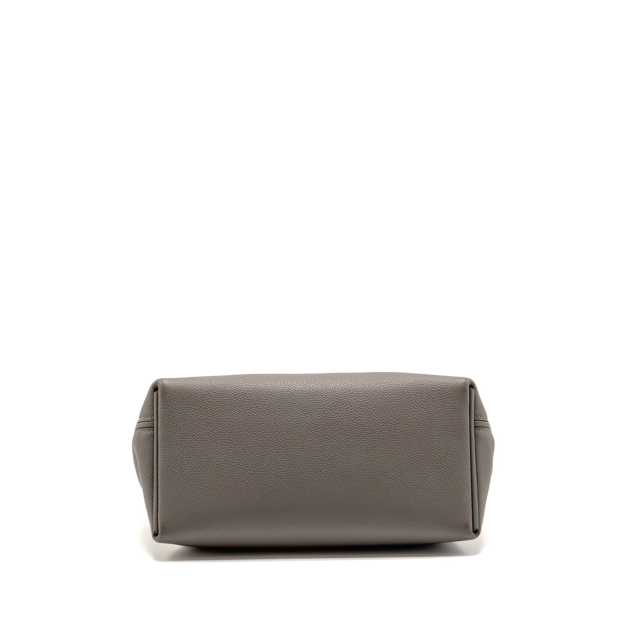 HERMES 2424 24/24-29 BAG TOGO/SWIFT GRIS MEYER GHW