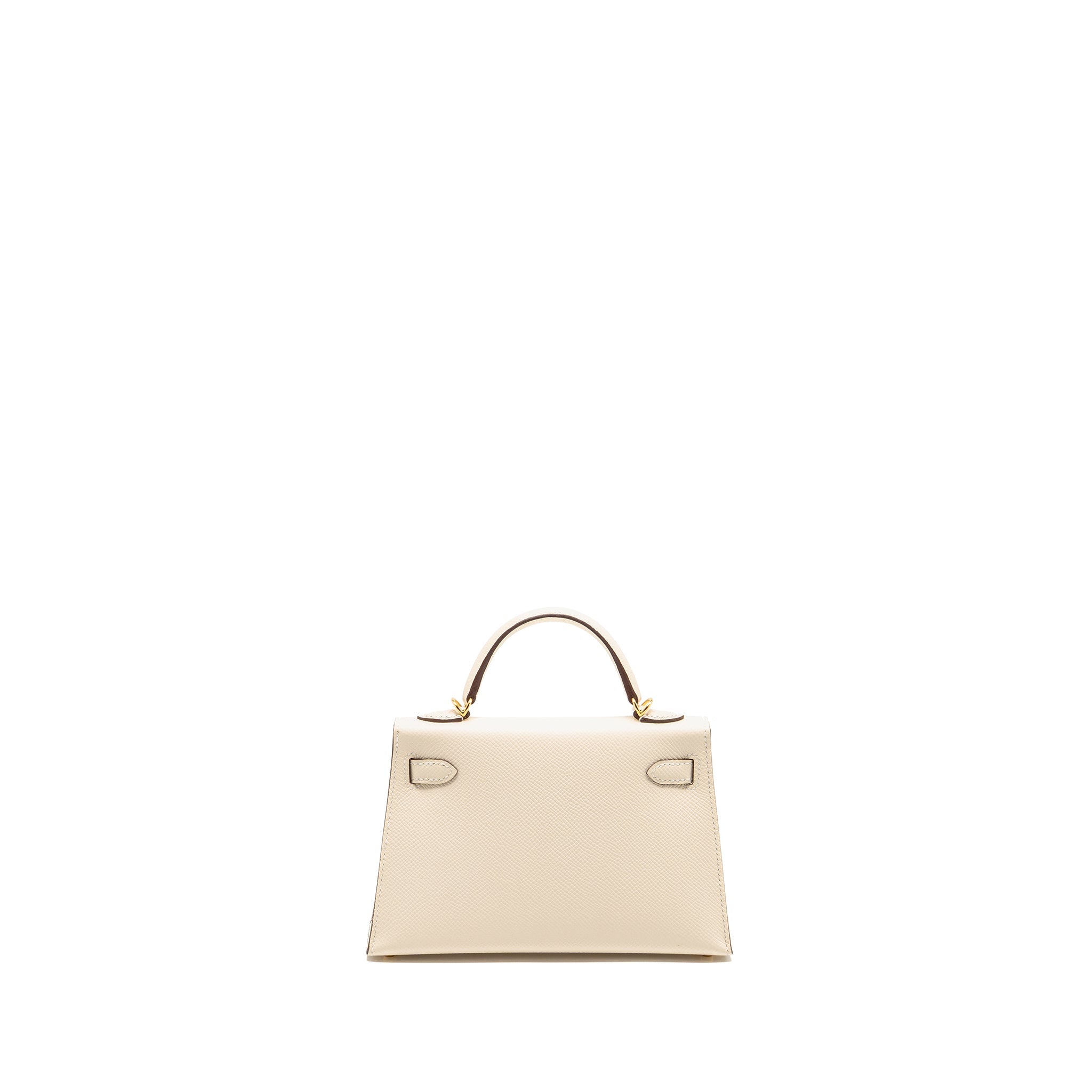 HERMES MINI KELLY II EPSOM NATA GHW