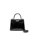 HERMES KELLY 25 BOX BLACK SHW