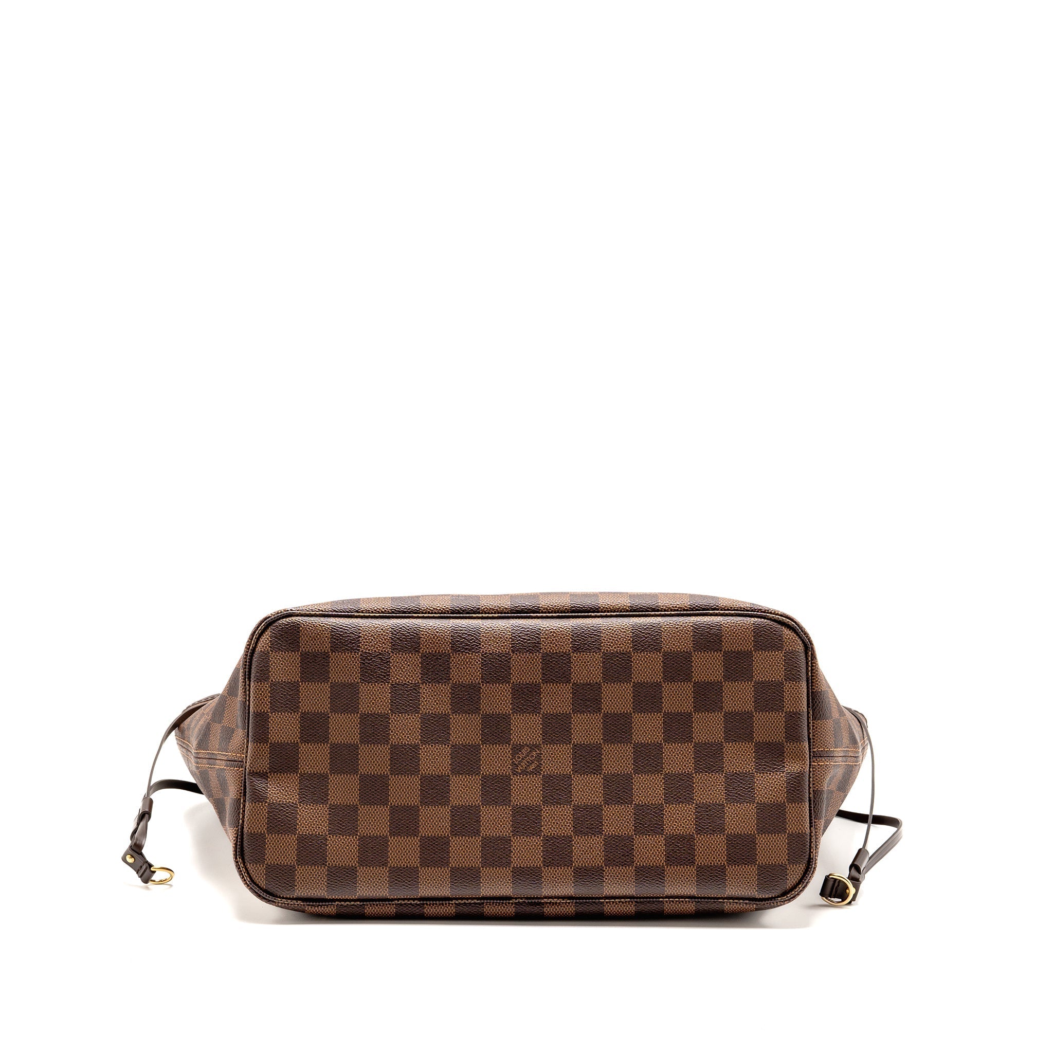 LOUIS VUITTON NEVERFULL MM DAMIER EBENE GHW