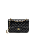 CHANEL JUMBO CLASSIC DOUBLE FLAP BAG CAVIAR BLACK GHW