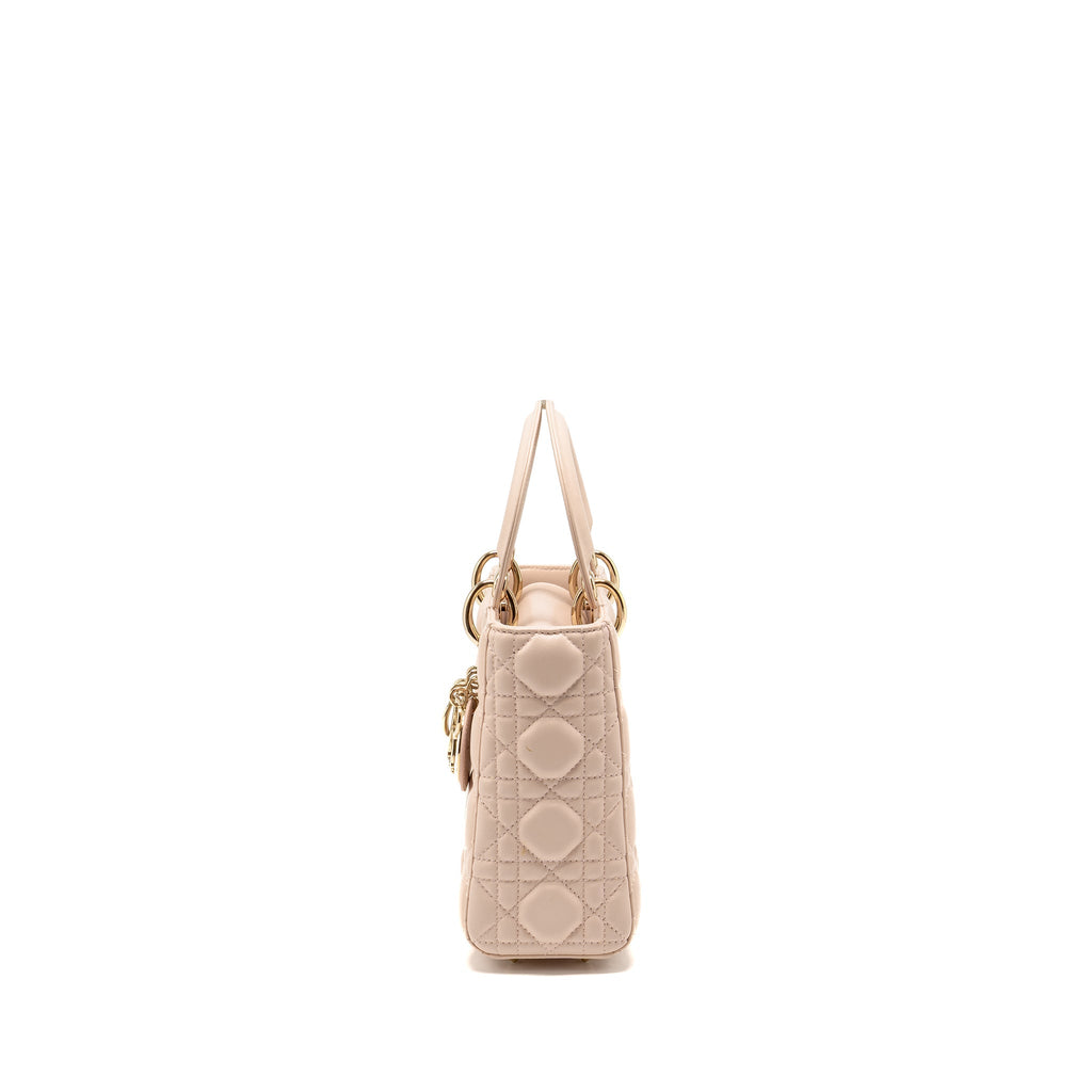 DIOR MY ABC SMALL LADY DIOR LAMBSKIN LIGHT PINK LGHW