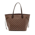 LOUIS VUITTON NEVERFULL MM DAMIER EBENE GHW