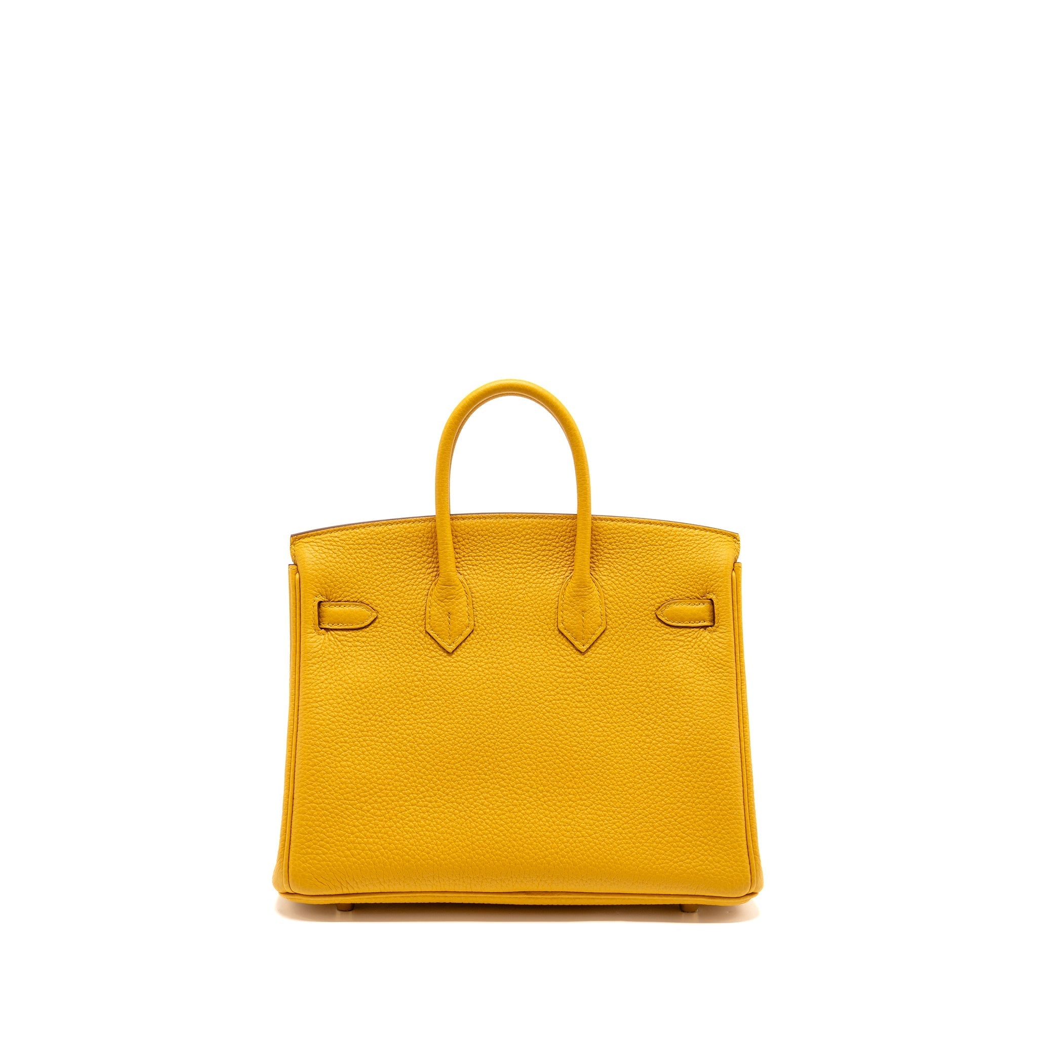 HERMES BIRKIN 25 TOGO 9D JAUNE AMBER GHW
