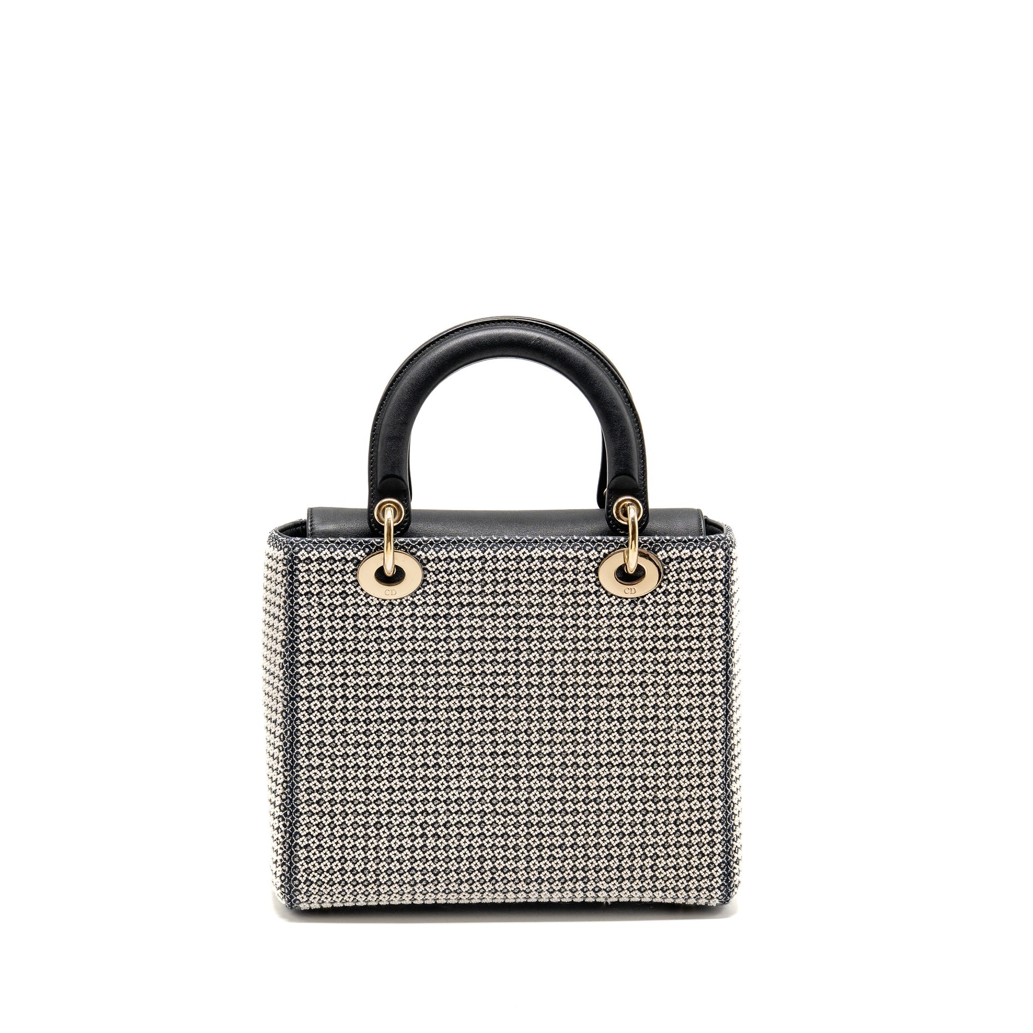 DIOR MEDIUM LADY DIOR LA FORCE LIMITED EDITION CALFSKIN/FABRIC MULTICOLOUR LGHW