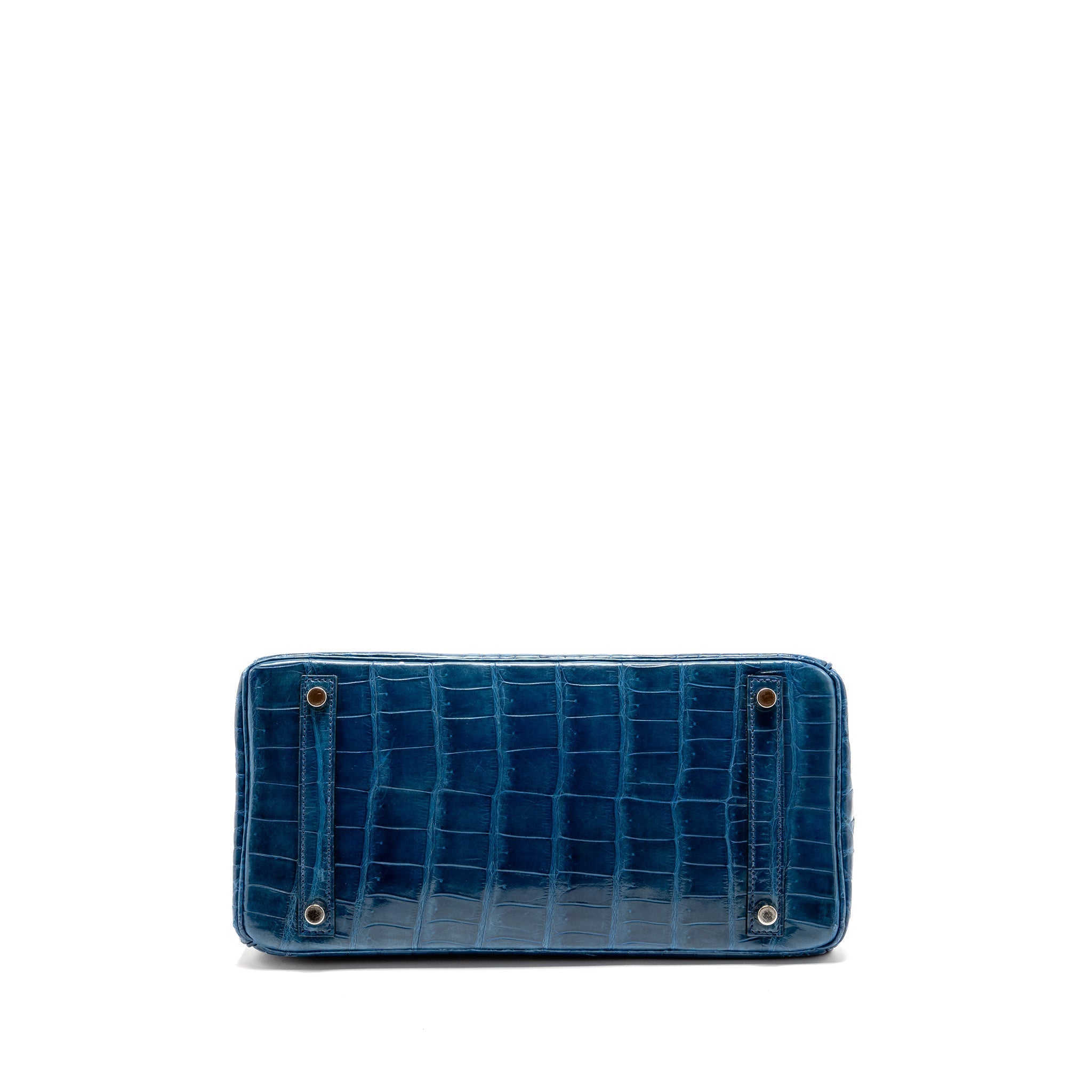 HERMES BIRKIN 30 SHINY CROCODILE NILOTICUS COLVERT SHW