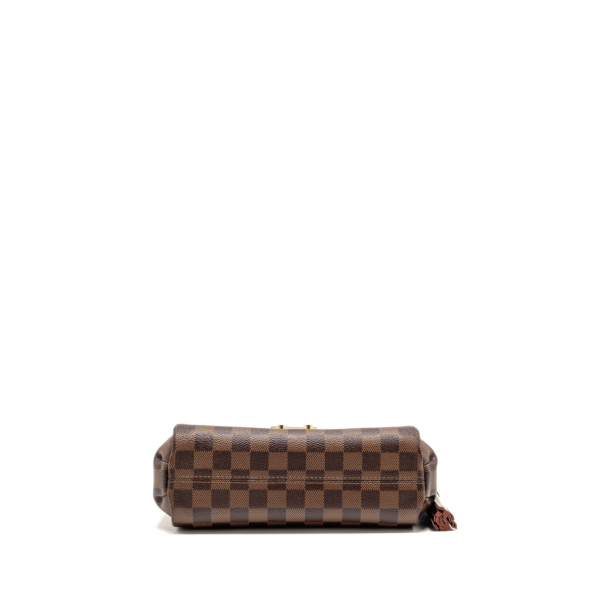 LOUIS VUITTON CROISETTE DAMIER EBENE CANVAS GHW