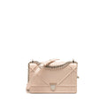 DIOR MEDIUM DIORAMA GRAINED CALFSKIN LIGHT PINK SHW