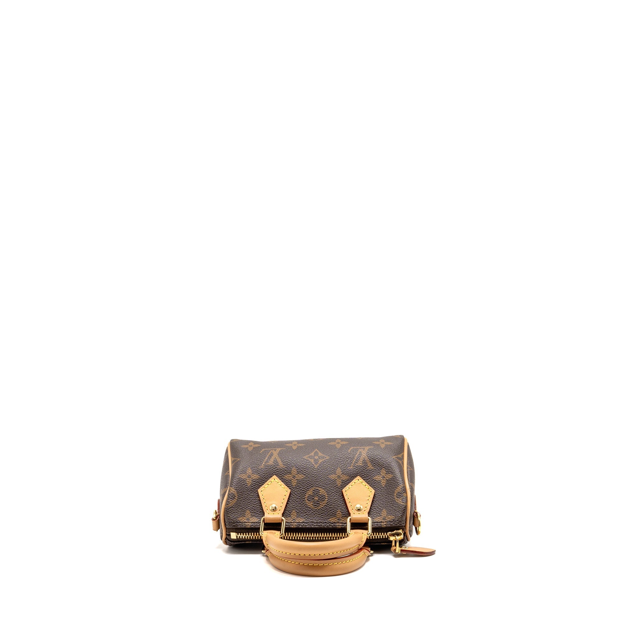 LOUIS VUITTON NANO SPEEDY MONOGRAM CANVAS GHW
