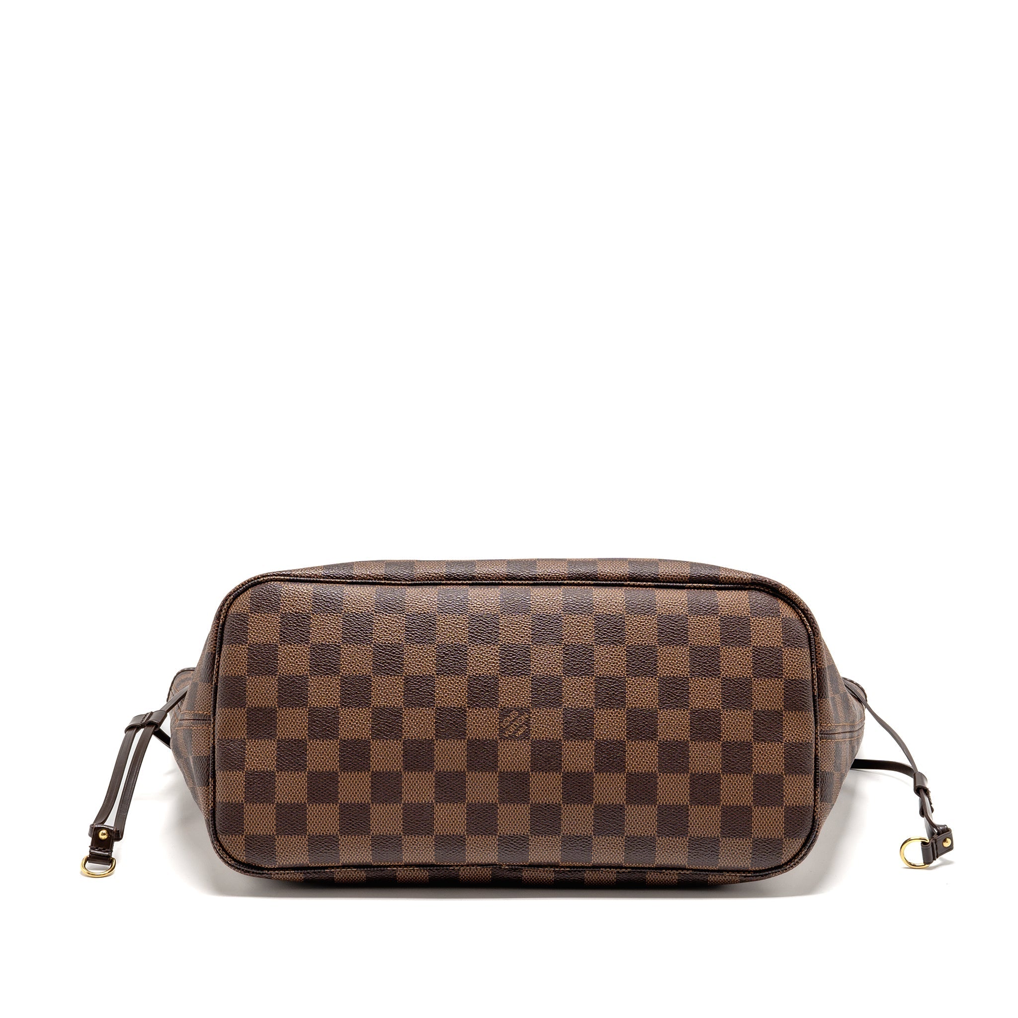 LOUIS VUITTON NEVERFULL MM DAMIER EBENE CANVAS GHW