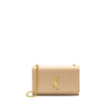 SAINT LAURENT/YSL KATE MEDIUM GRAINED CALFSKIN DARK BEIGE GHW