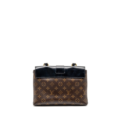 LOUIS VUITTON ONE HANDLE MM MONOGRAM CANVAS/ LEATHER BLACK GHW