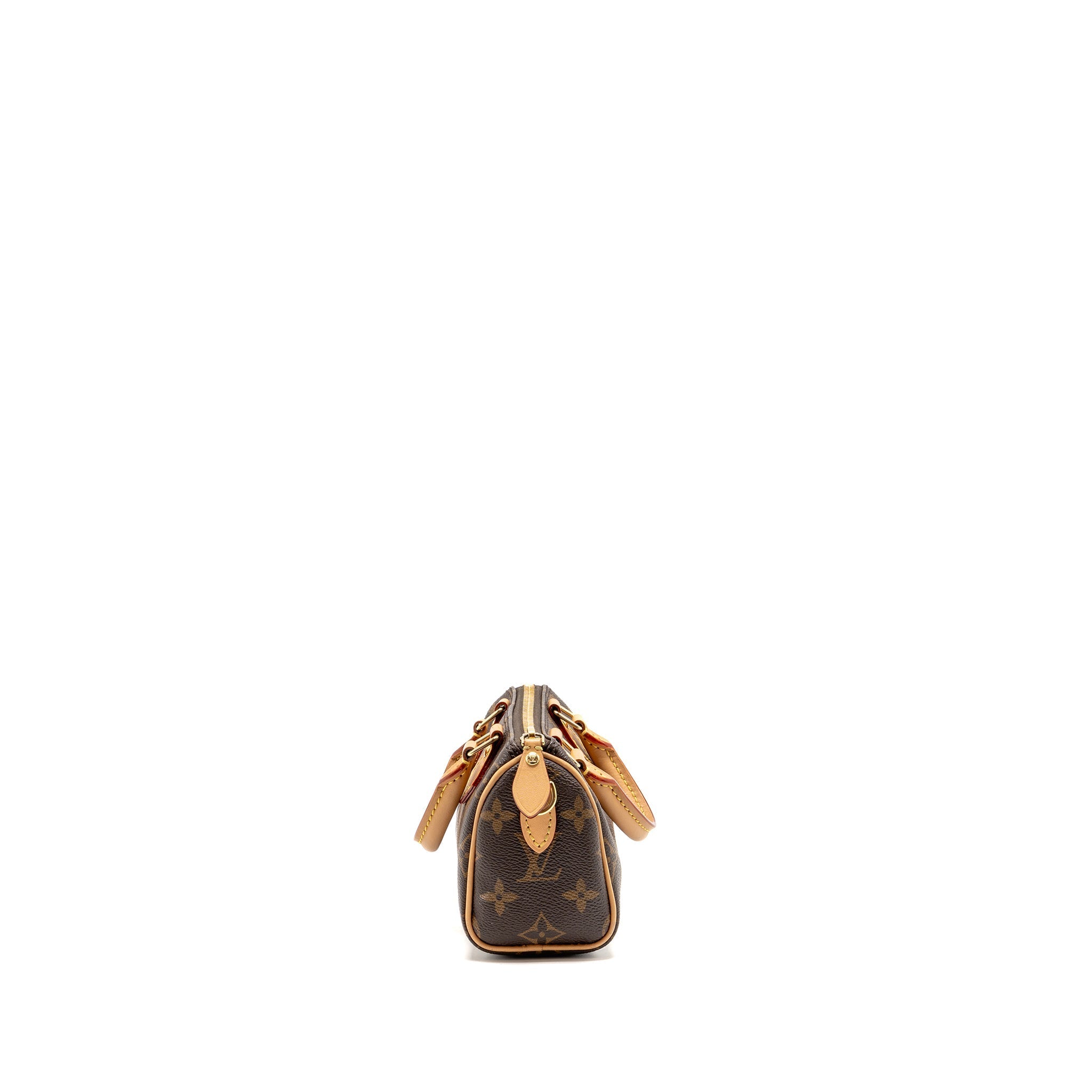 LOUIS VUITTON NANO SPEEDY MONOGRAM CANVAS GHW