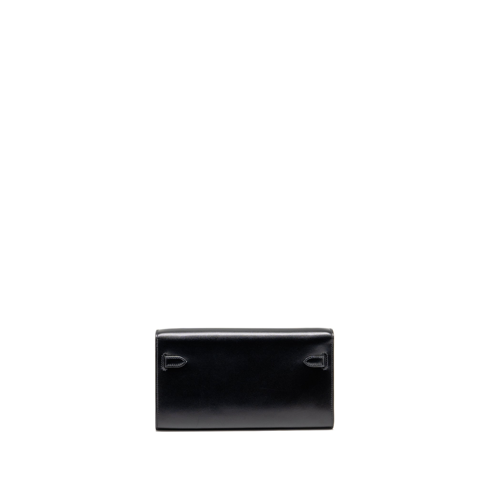 HERMES KELLY TO GO BOX BLACK SHW