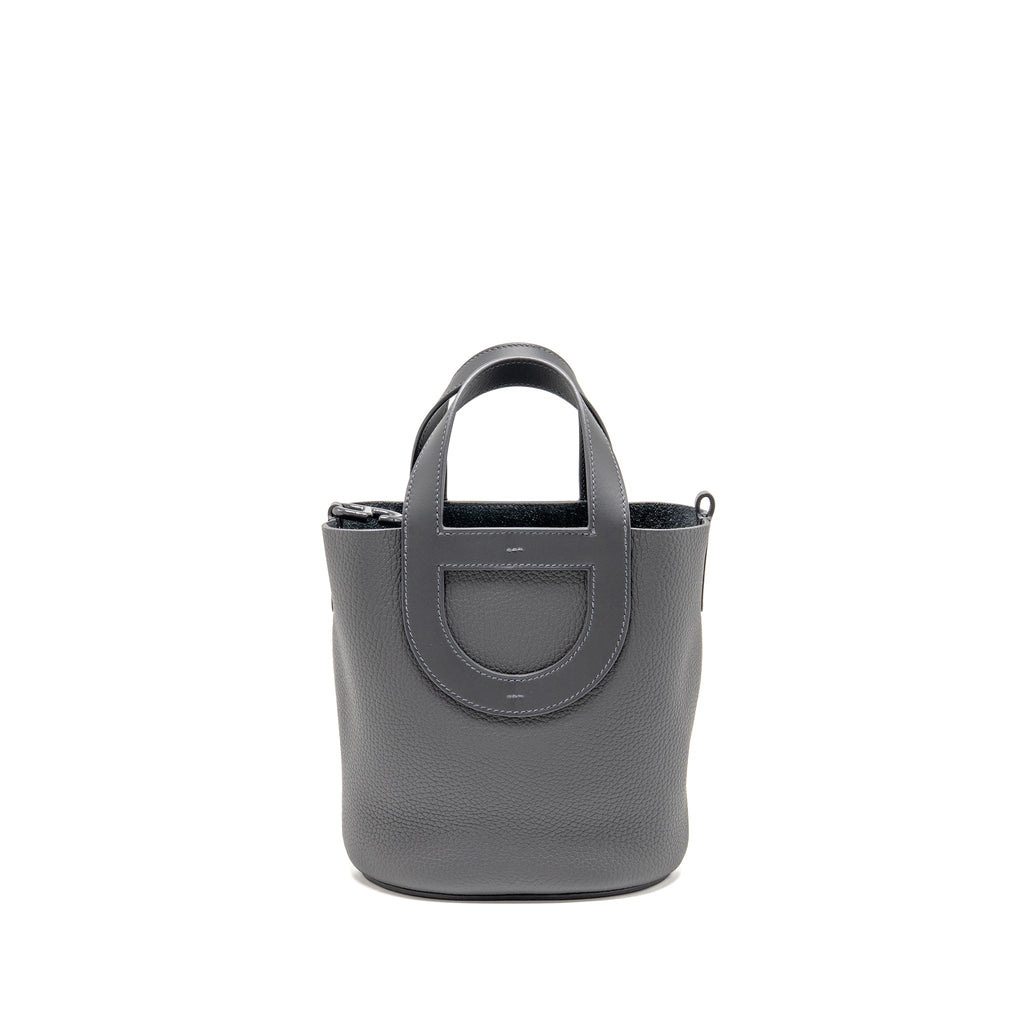 HERMES IN THE LOOP 18 CLEMENCE / SWIFT LEATHER ARDOISE WITH ARDOISEHARDWARE
